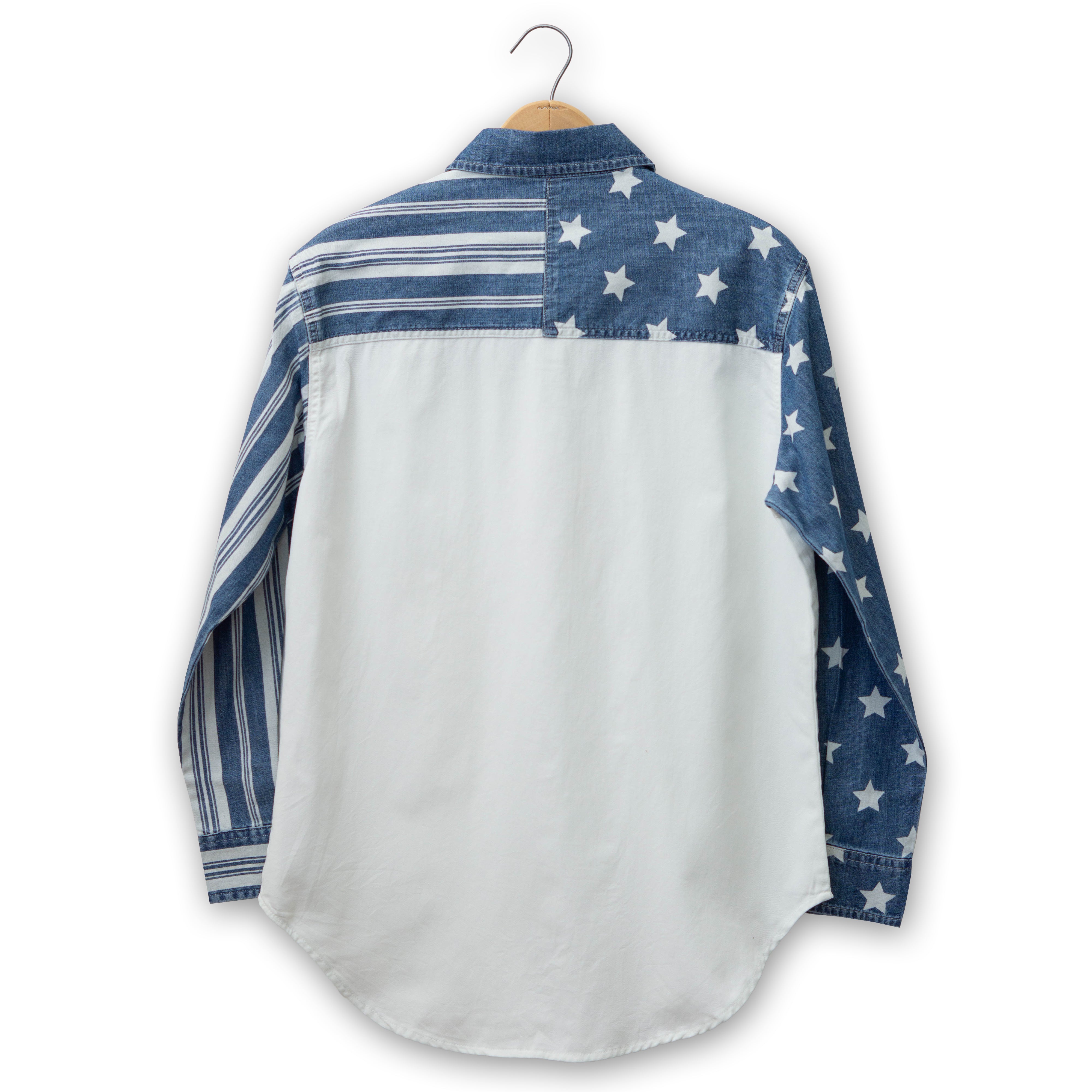 Women's Pieced Boyfriend Snap Shirt by Wrangler #112362252