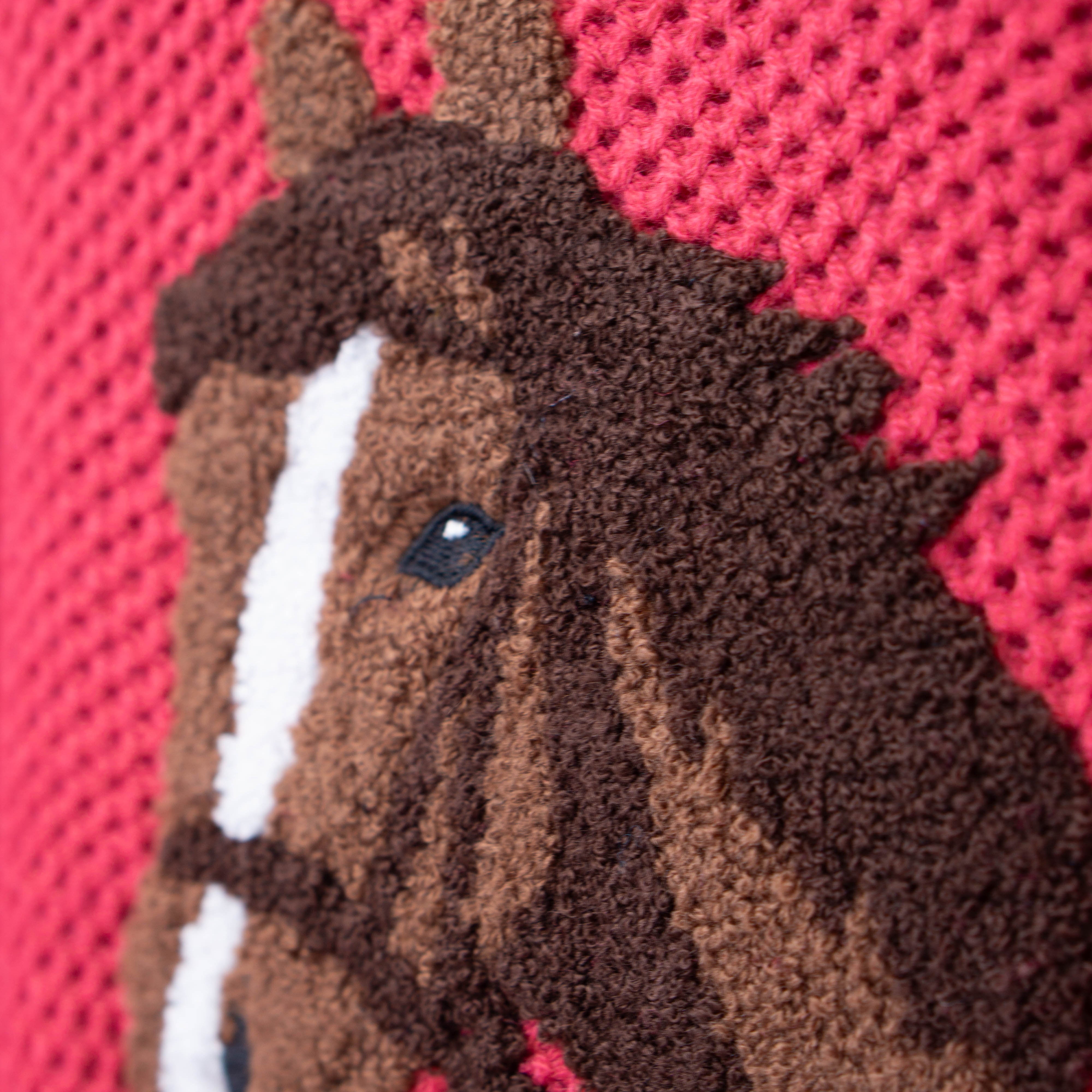 Youth Knit Horse Sweater by Cotton & Rye #CRG217PK