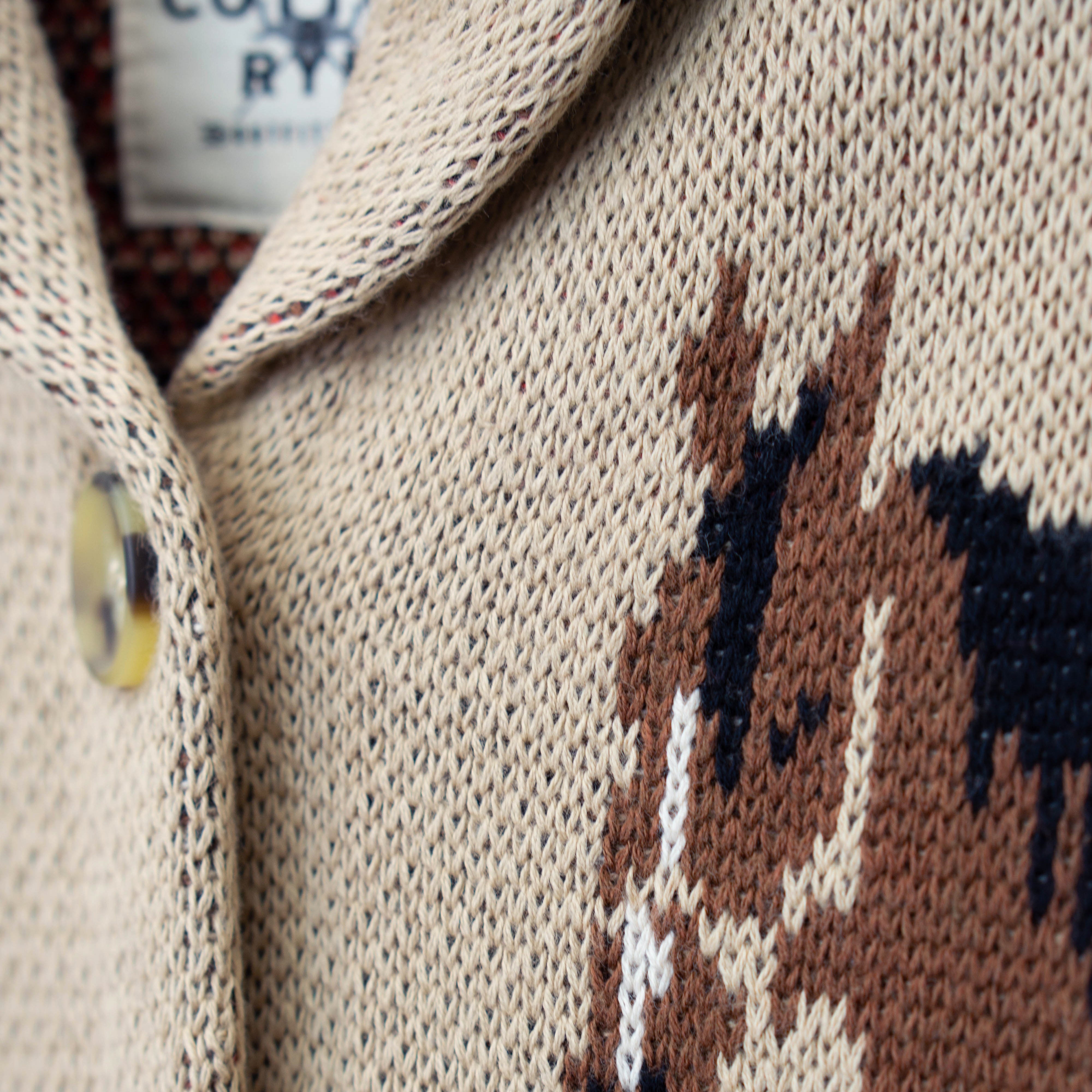 Youth Cash Horse Cardigan by Cotton & Rye #CRG511T