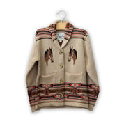 Youth Cash Horse Cardigan by Cotton & Rye #CRG511T
