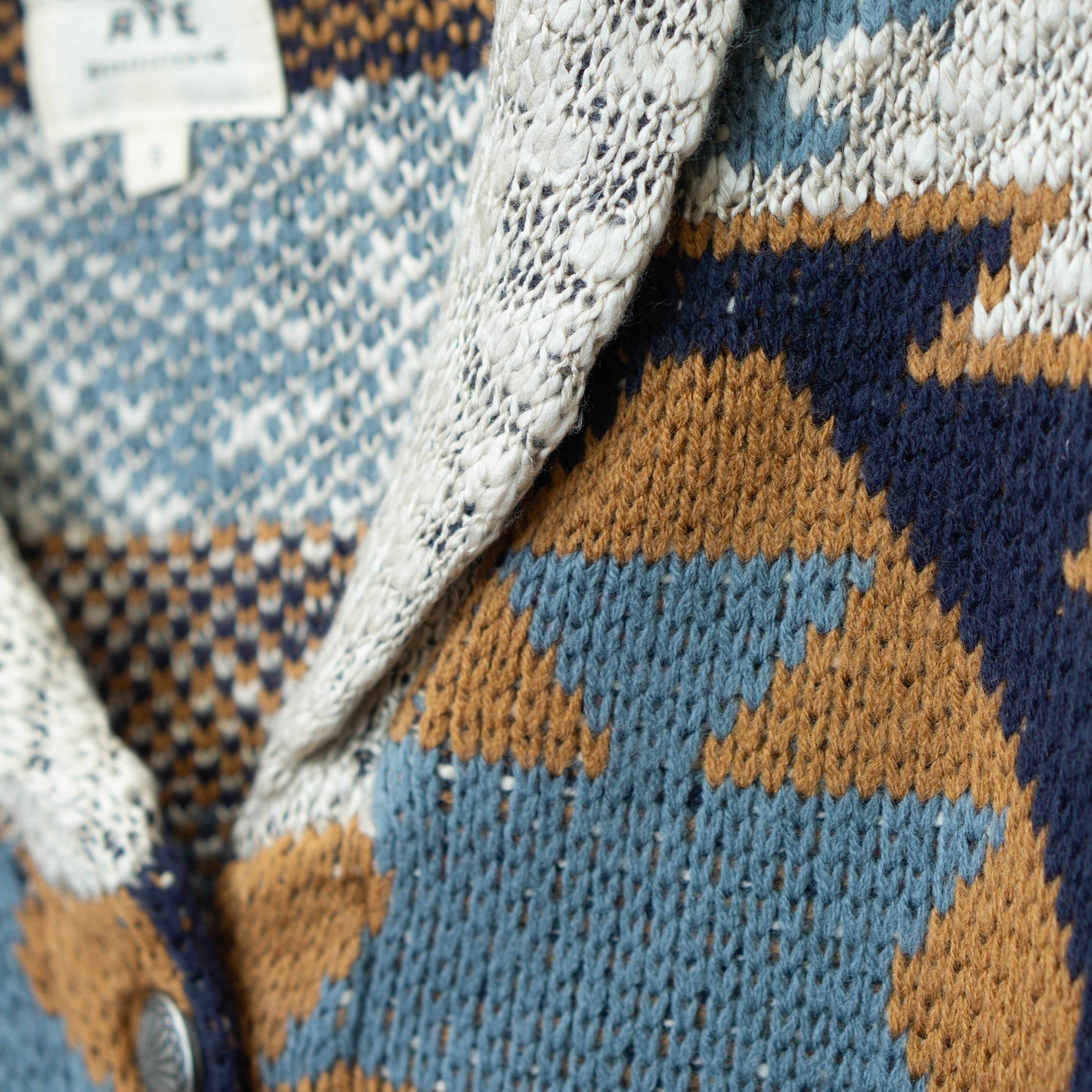 Aztec Knit Cardigan by Cotton & Rye #CRK082N