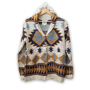 Aztec Knit Cardigan by Cotton & Rye #CRK082N