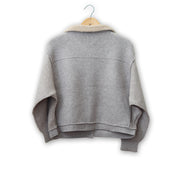 Cropped Cardigan by Cotton & Rye #CRK826GY