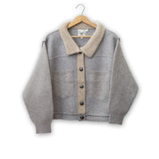 Cropped Cardigan by Cotton & Rye #CRK826GY