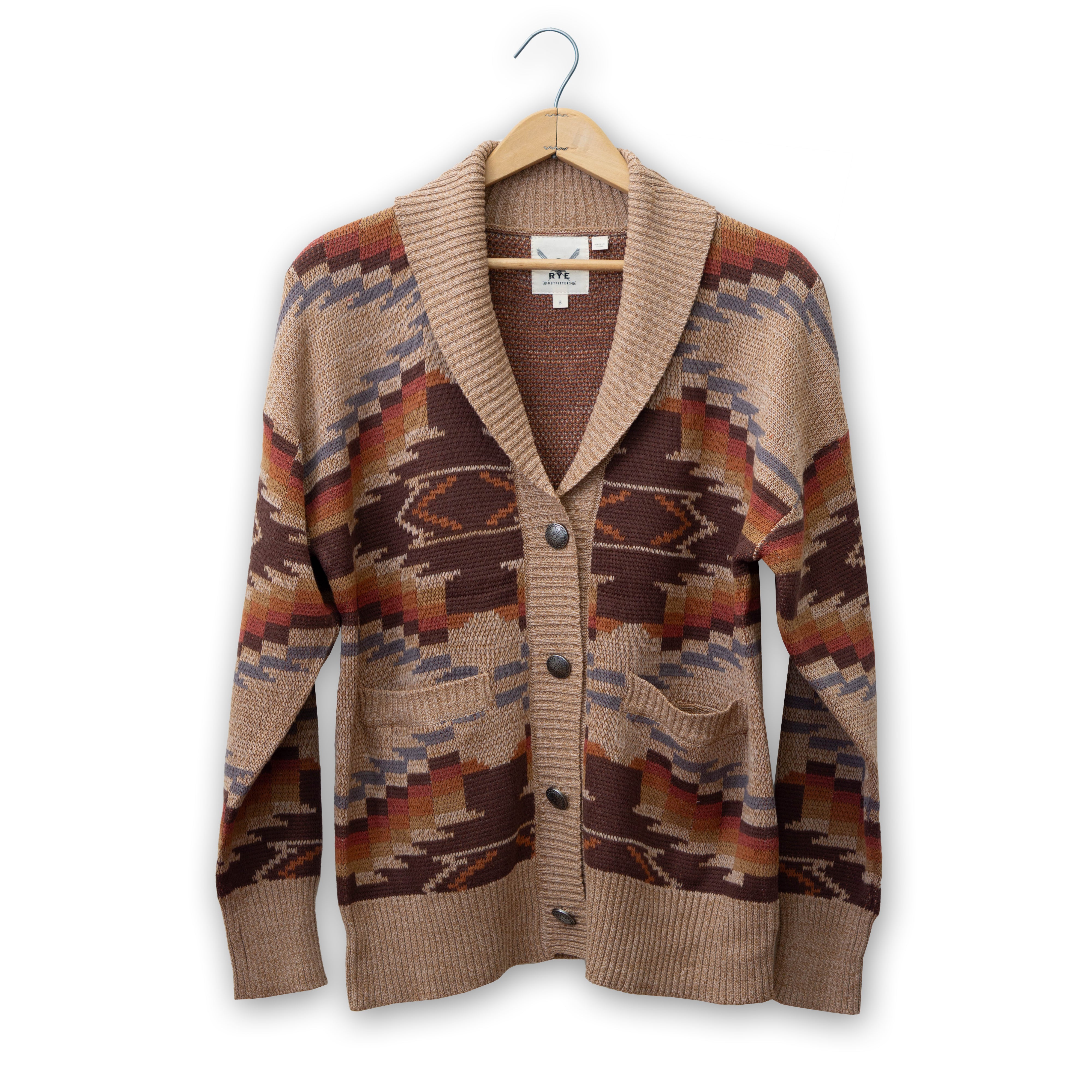 Aztec Cardigan by Cotton & Rye #CRK909
