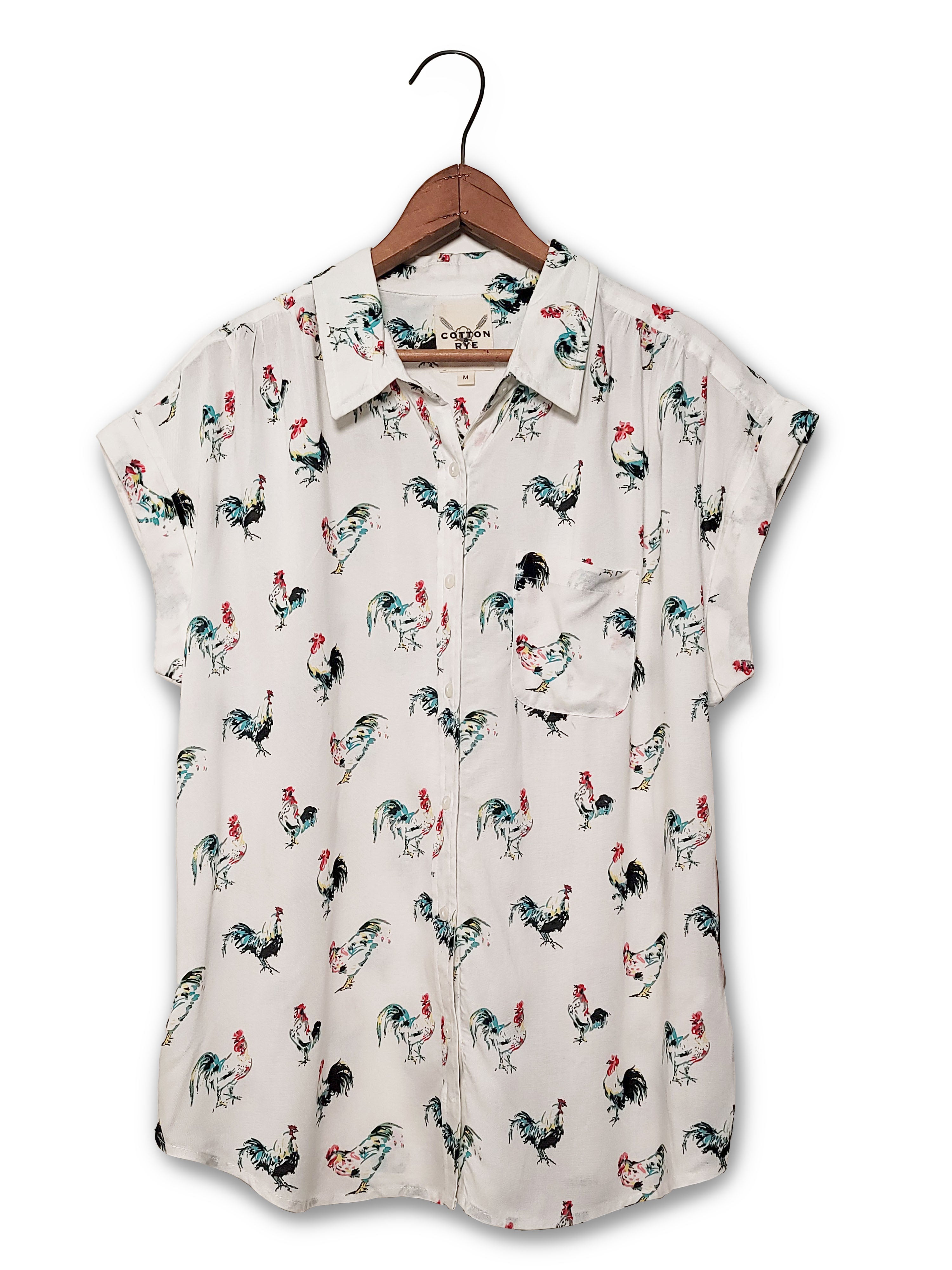 Little Rooster button up shirt