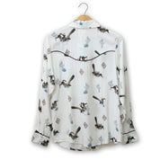 Roadrunner Long Sleeve Snap Shirt by Cotton & Rye #CRW9216