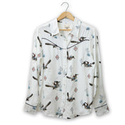 Roadrunner Long Sleeve Snap Shirt by Cotton & Rye #CRW9216