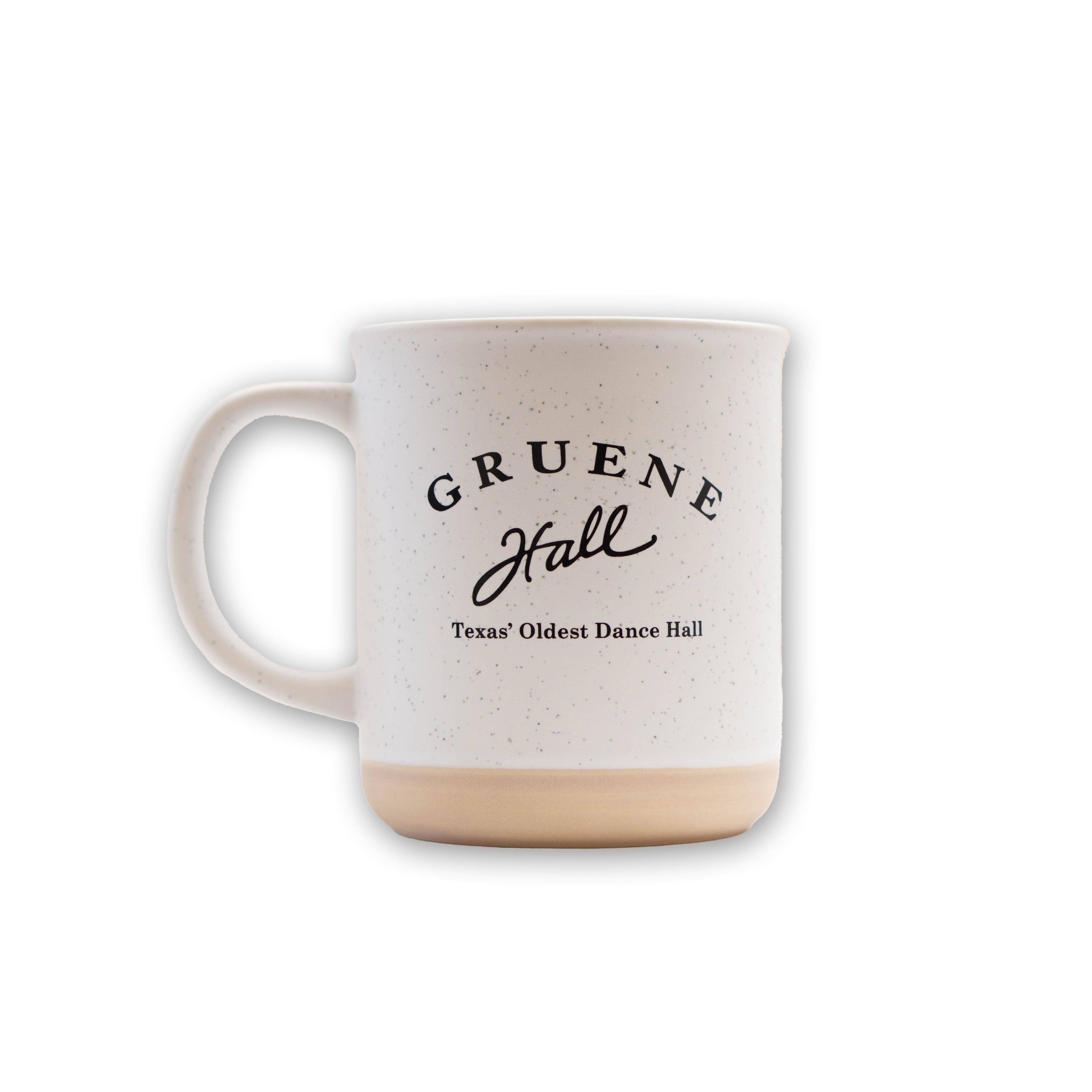 Gruene Hall Logo Matte Speckled Mug 13.5oz