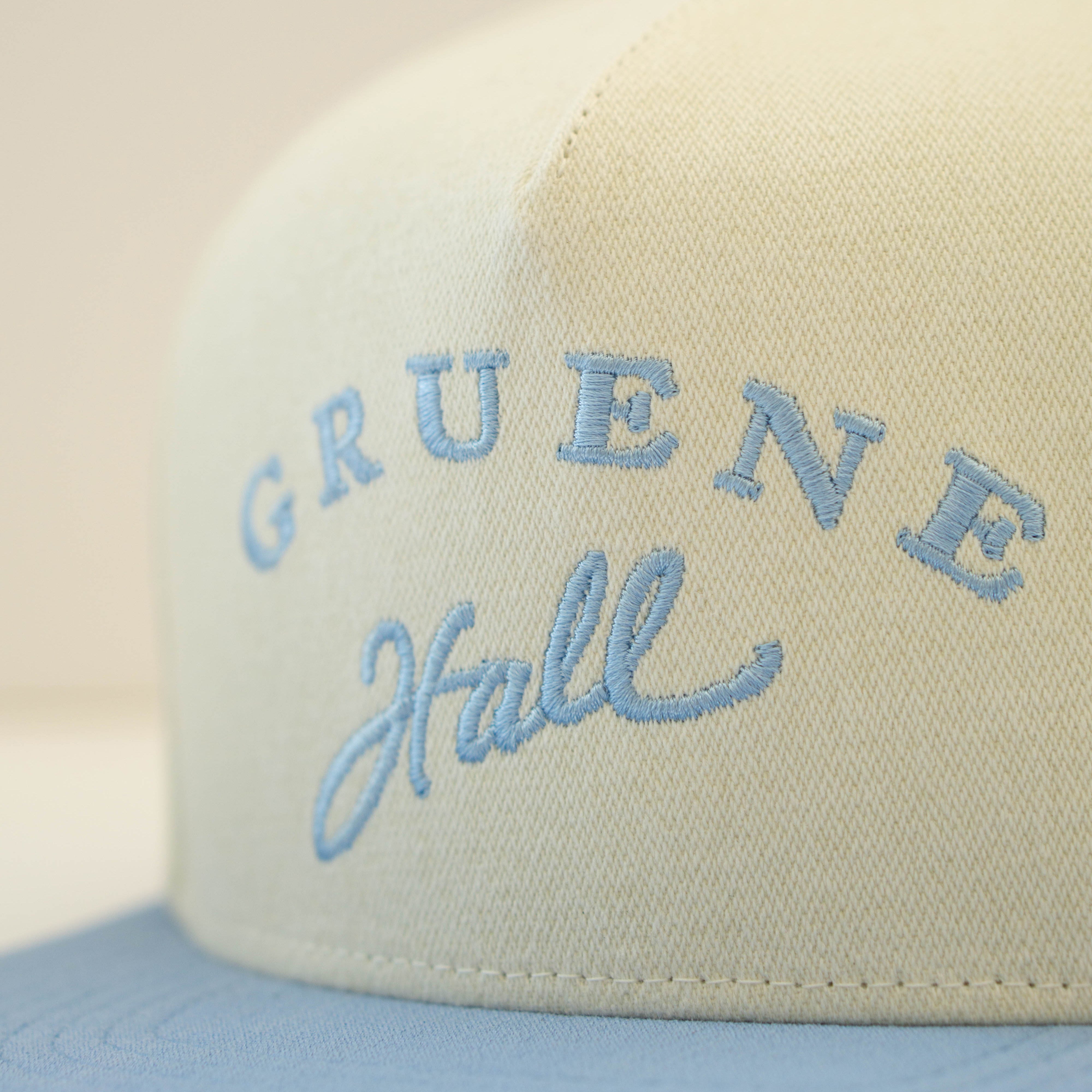 Hooey x Gruene Hall Logo Embroidered Cap #GH2502T-WH