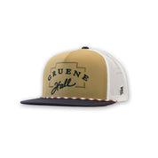 Hooey x Gruene Hall Logo Silhouette Embroidered Cap #GH2503T-BRWH