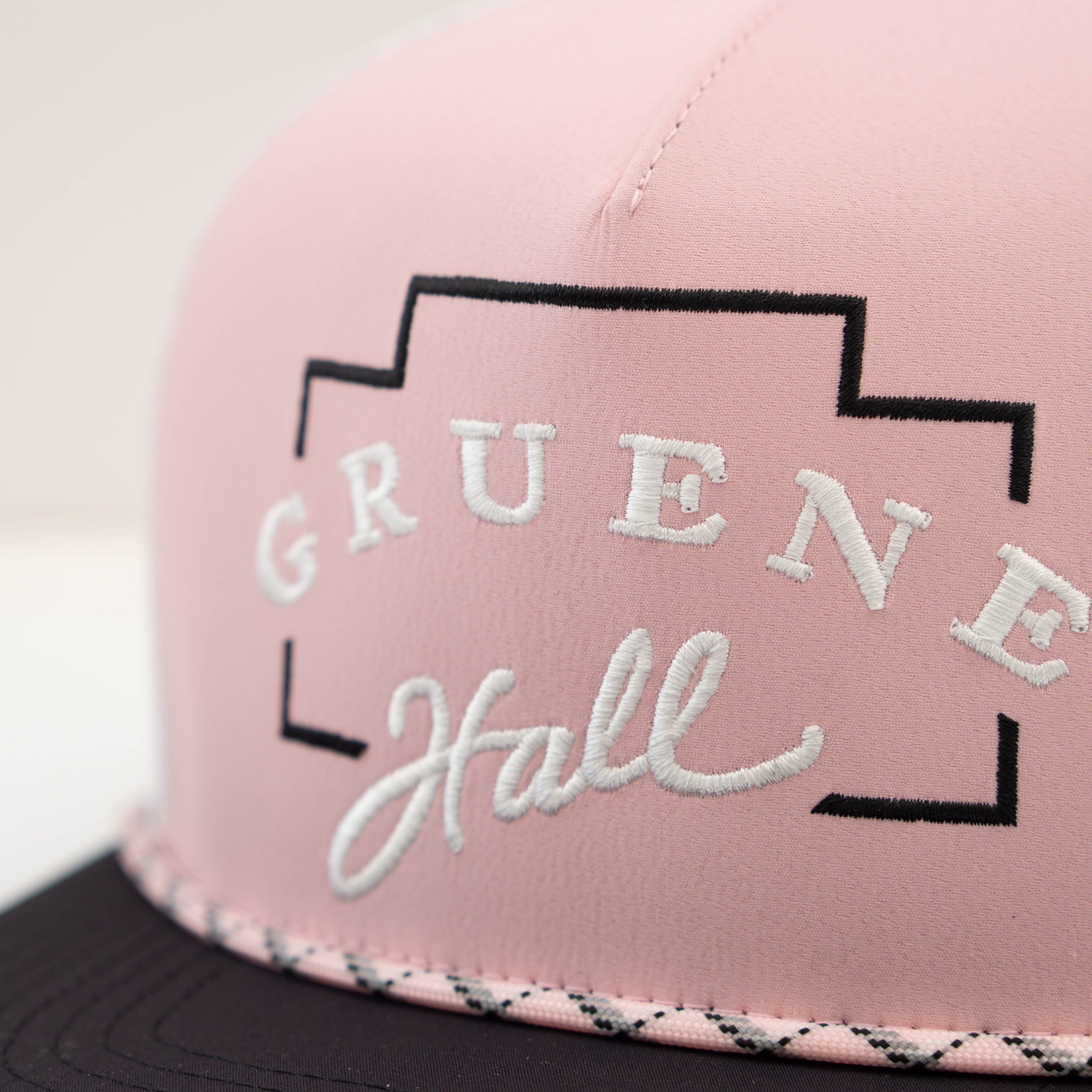 Hooey x Gruene Hall Logo Silhouette Embroidered Cap #GH2503T-PKWH