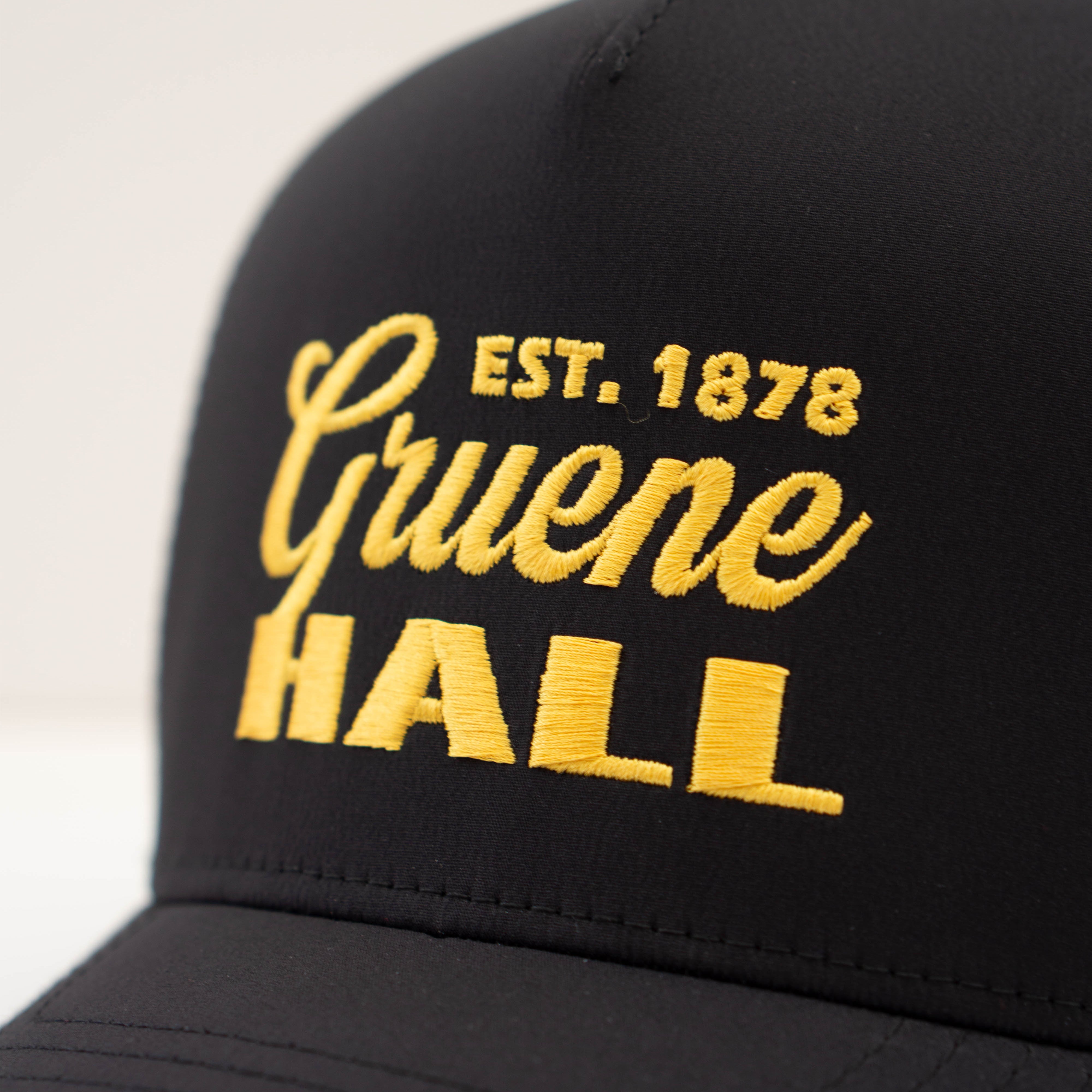 Hooey x Gruene Hall Embroidered Cap #GH2504T-BK
