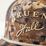 Gruene Hall Silicone Logo Realtree Edge Camo Rope Cap #256P