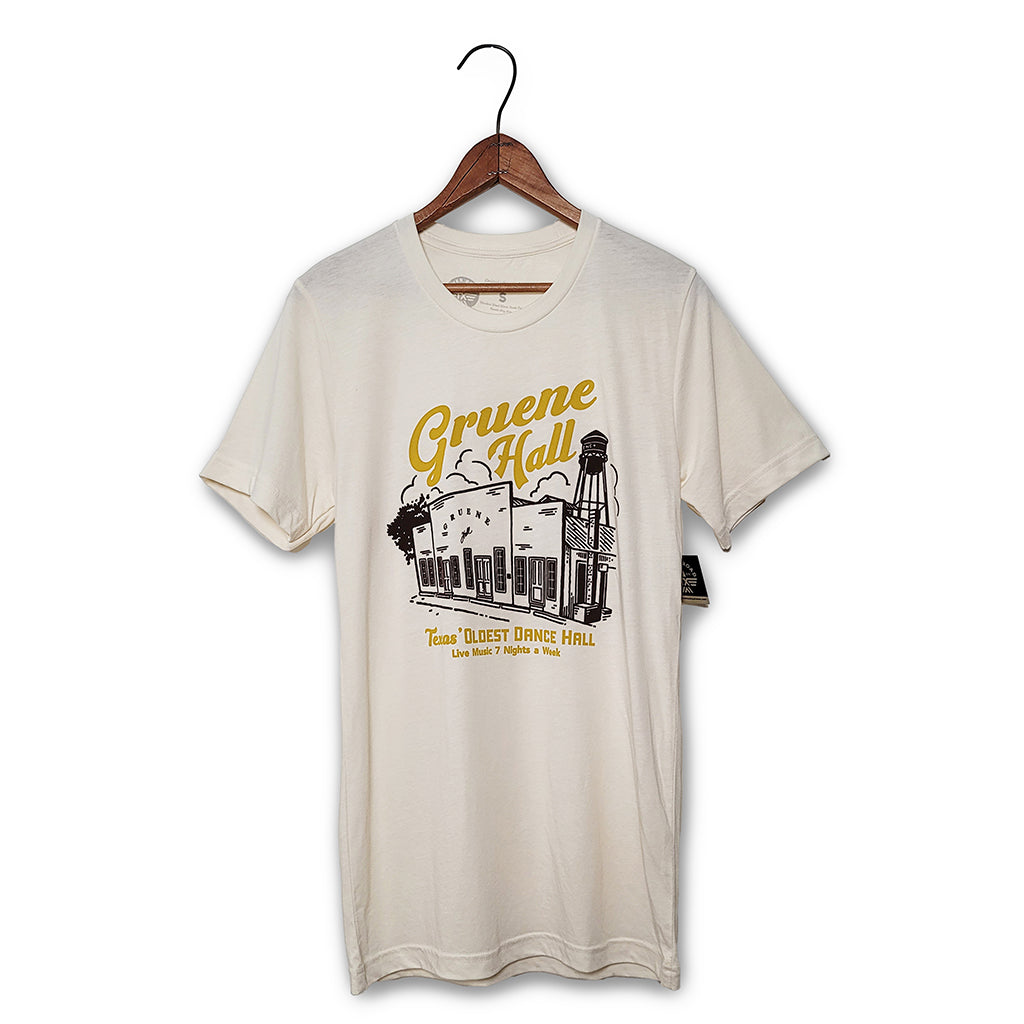 Gruene Hall Illustration Tee by River Road Clothing Cotton Eyed Joe's