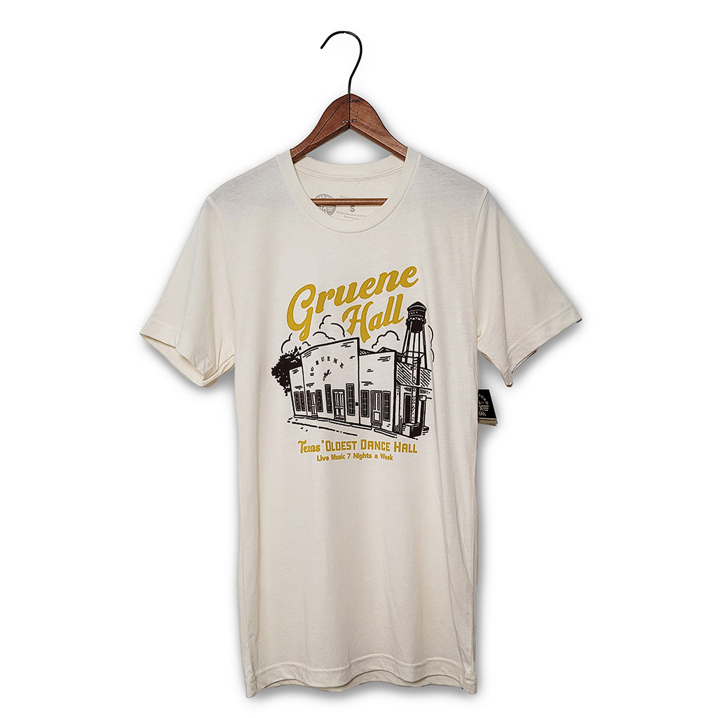 Gruene Hall Illustration tee by River Road Clothing