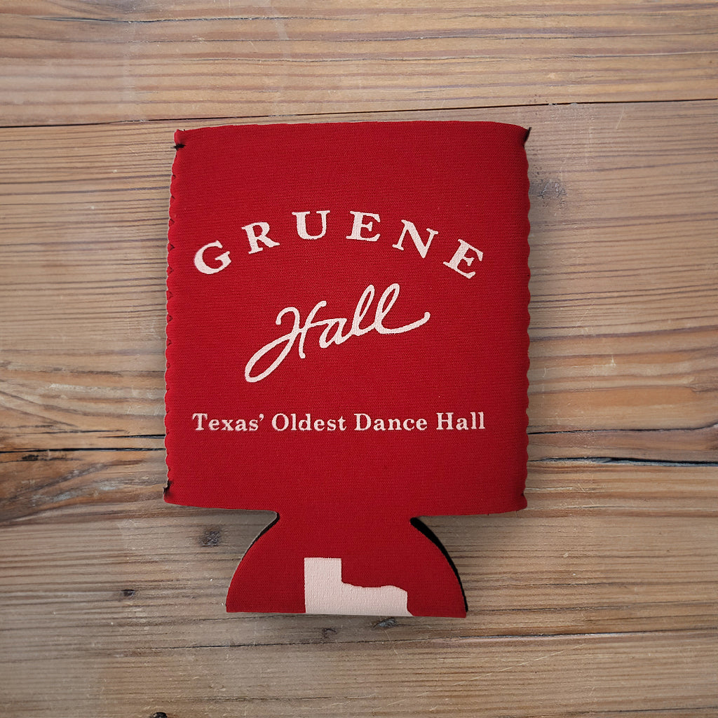 Gruene Hall Logo Neoprene Koozie