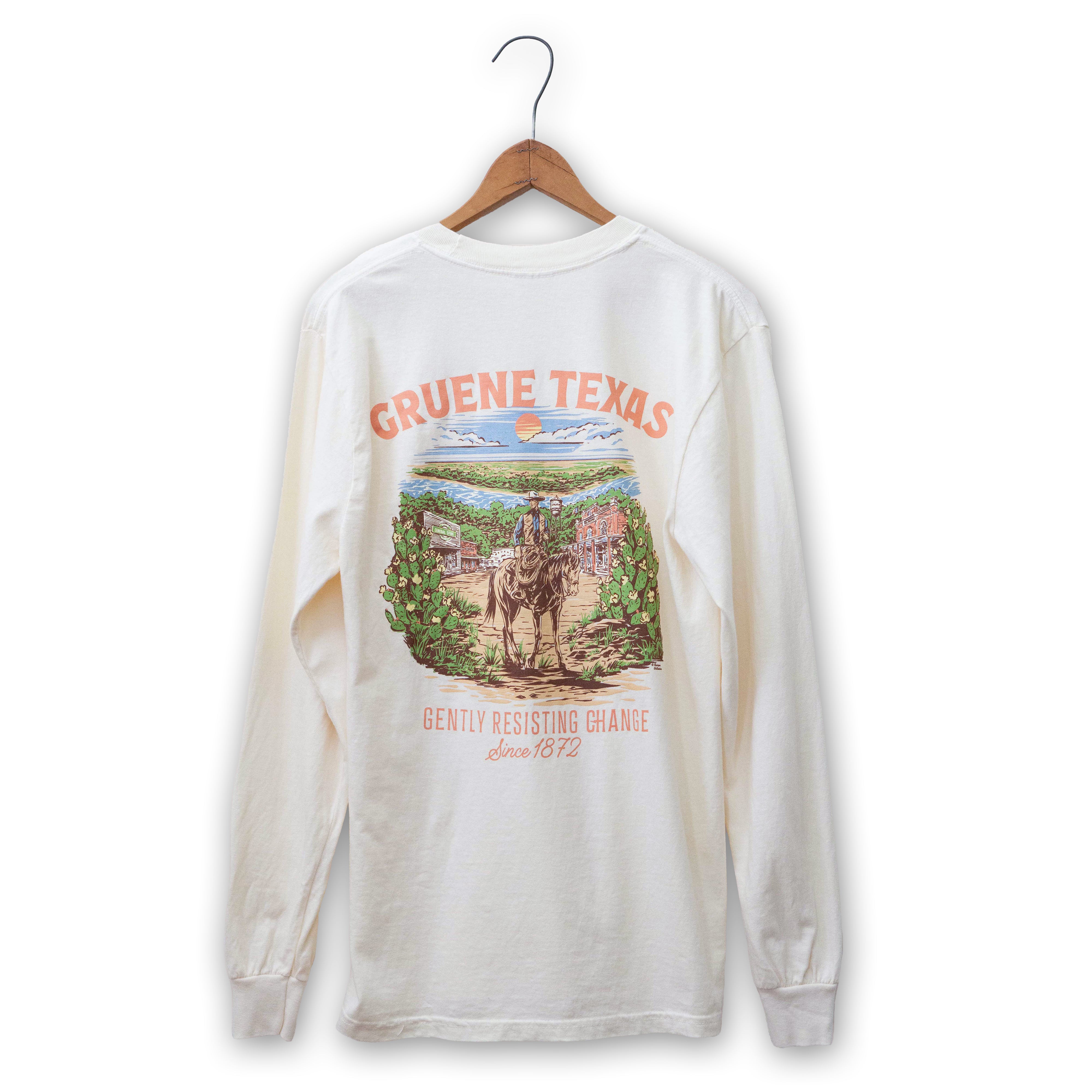 Vintage Cowboy Comfort Colors Long Sleeve Tee