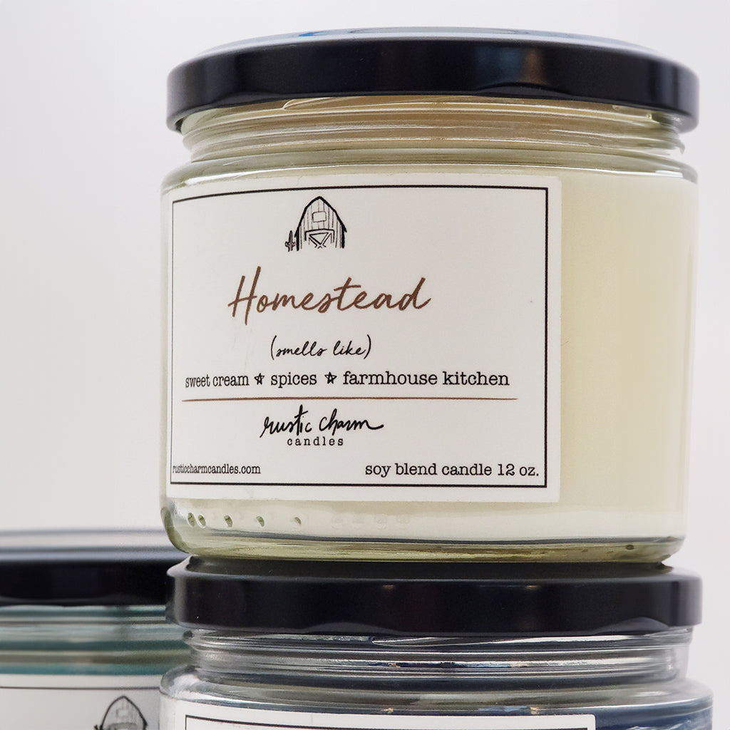 Homestead Candle by Rustic Charm