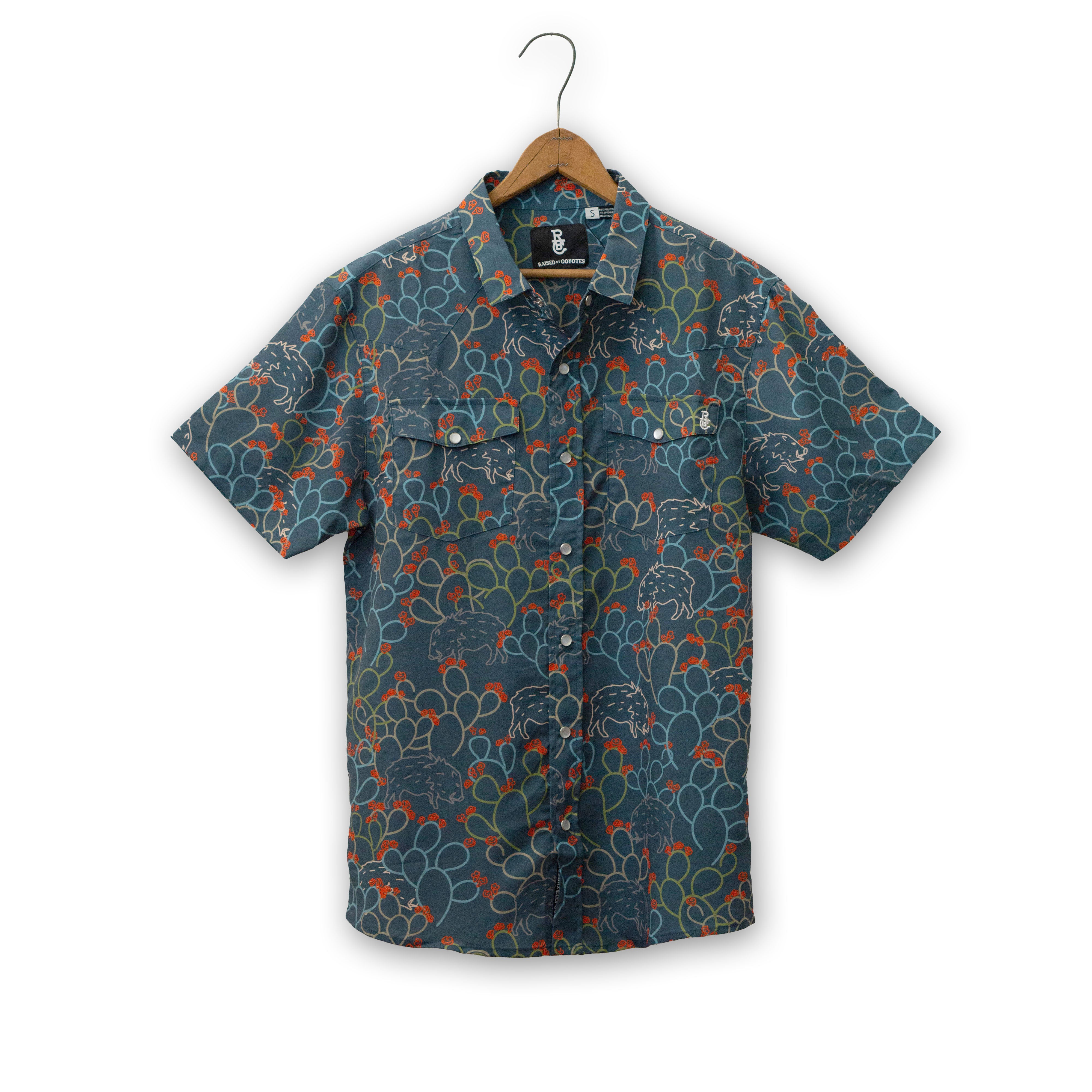 Men's Javelina Paradise Pearl Snap Shirt – Cotton Eyed Joe's