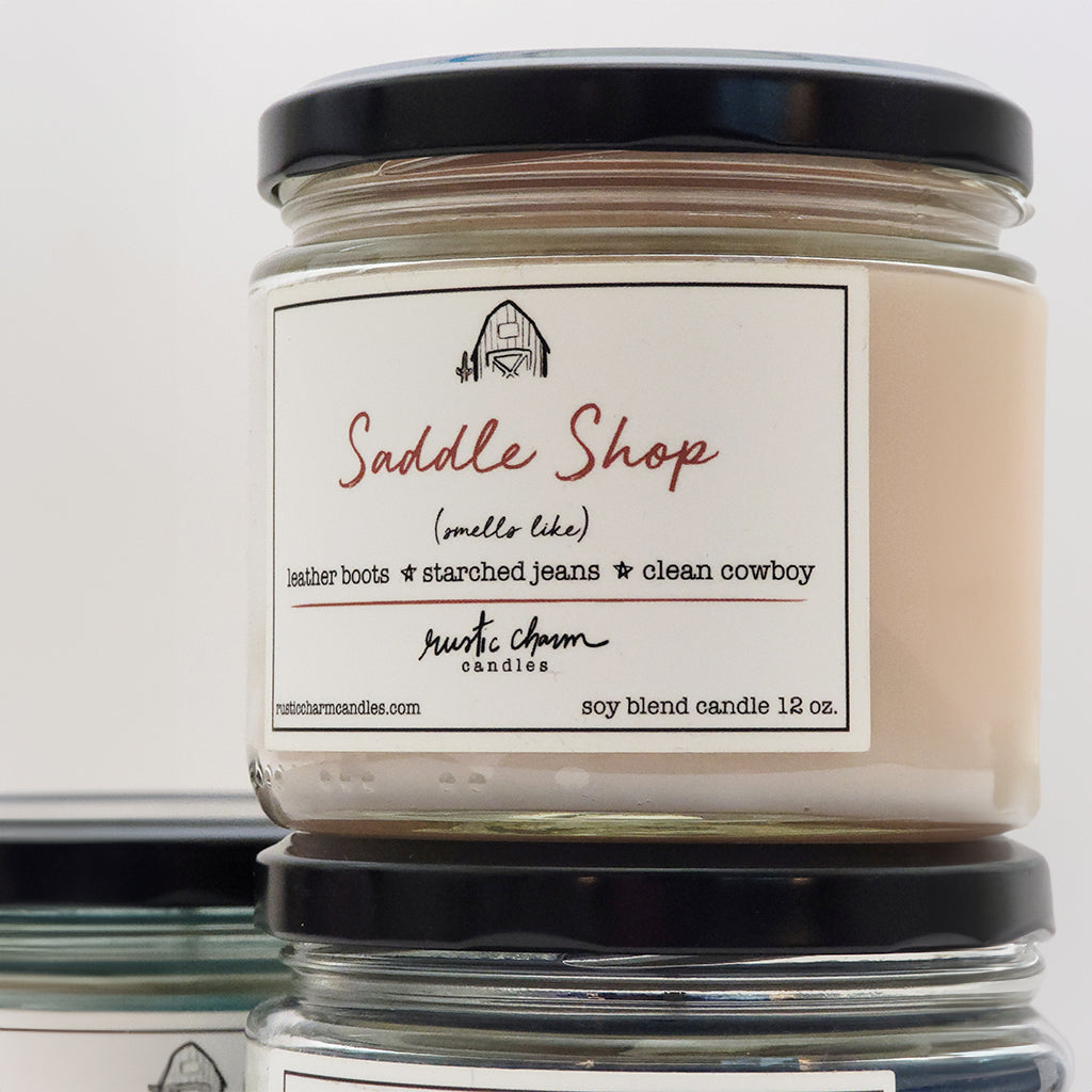Saddle Shop Candle by Rustic Charm