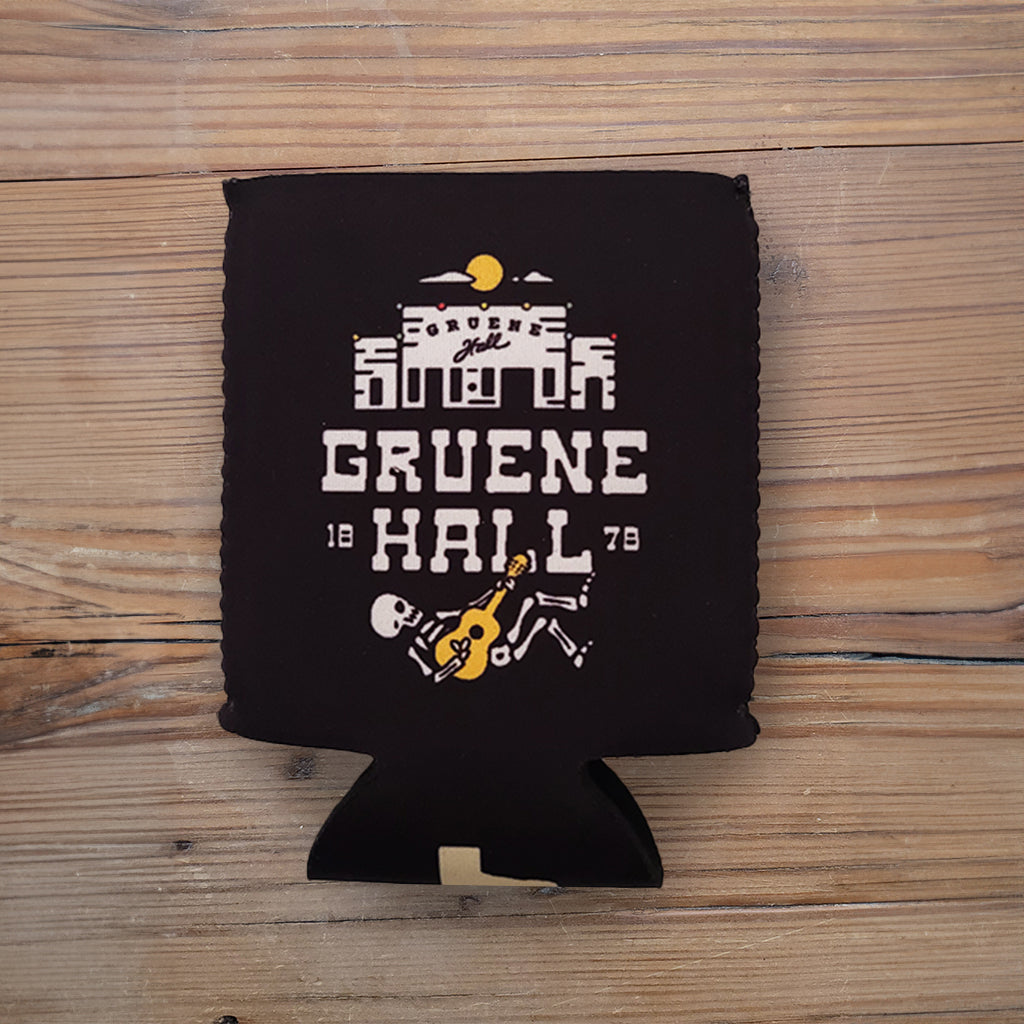 Gruene Hall Skeleton Koozie Cotton Eyed Joe's