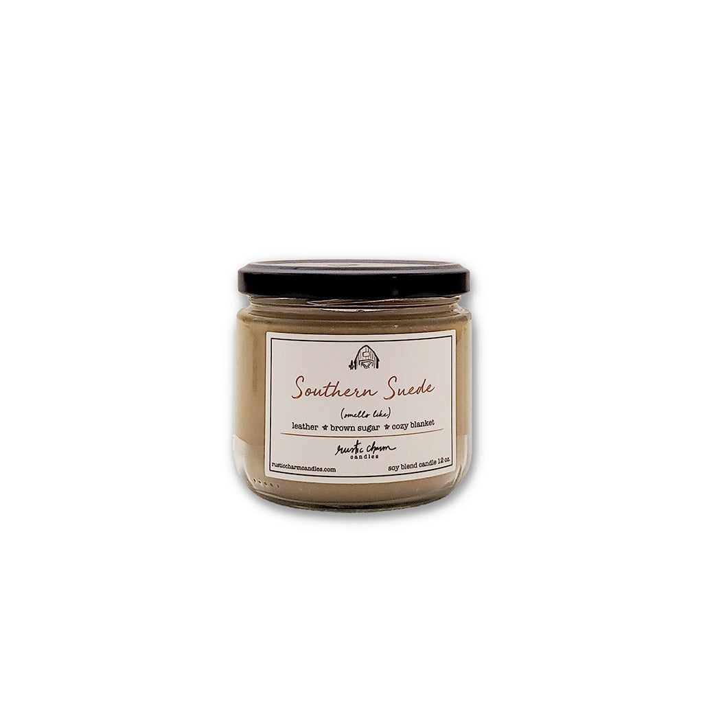 Southern Suede Candle by Rustic Charm