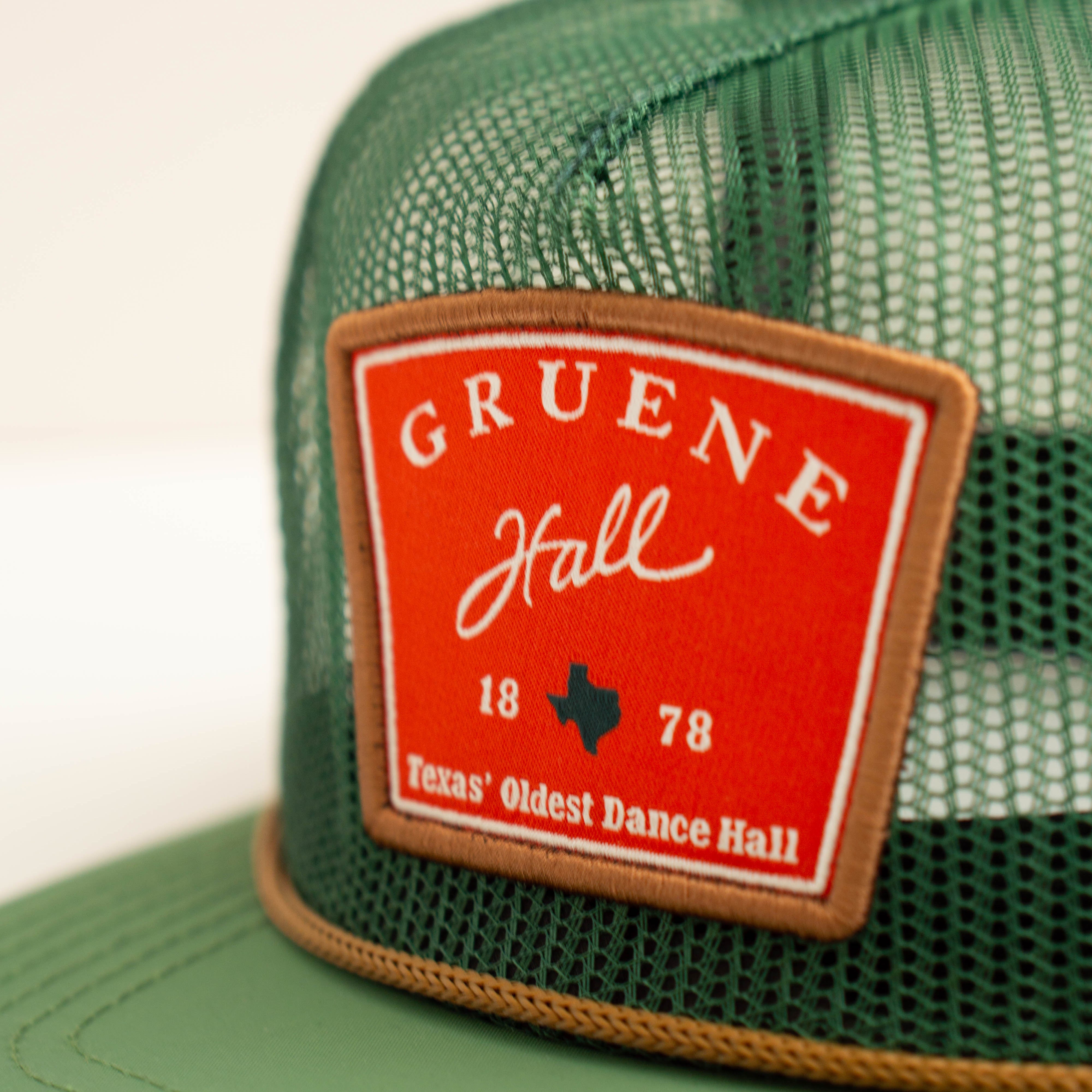 Staunch x Gruene Hall Logo Patch Full Mesh Cap