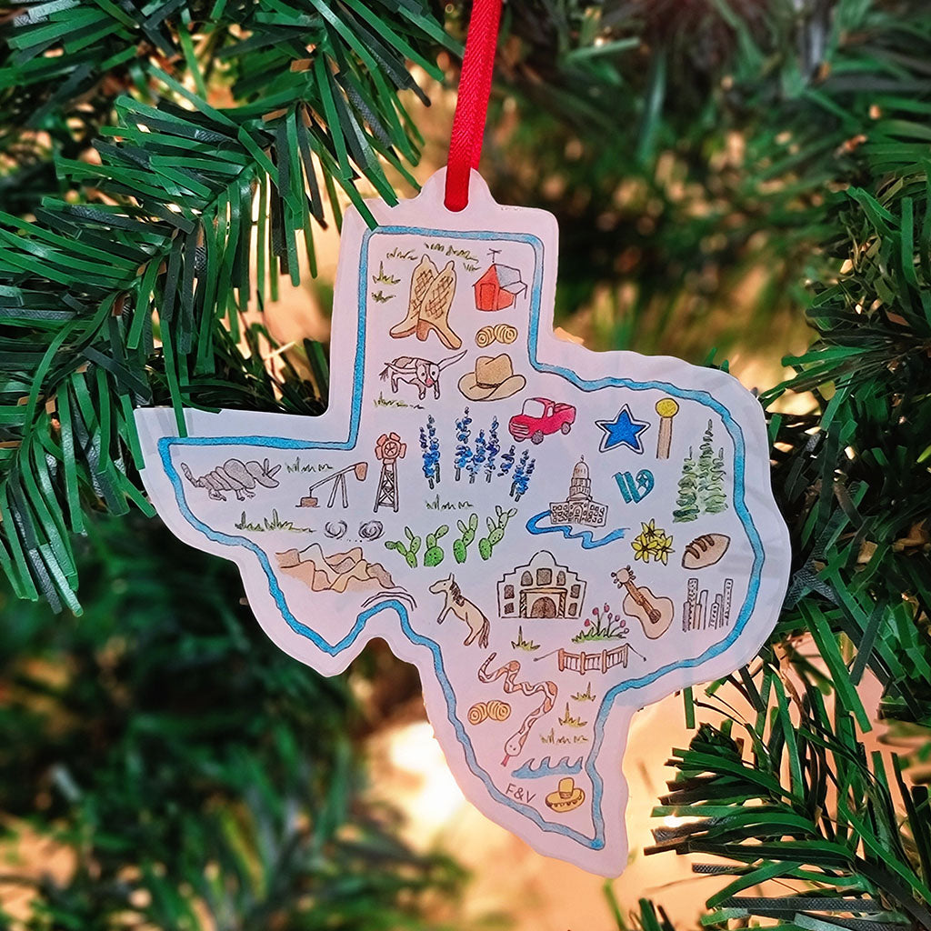 Texas Icons ornament