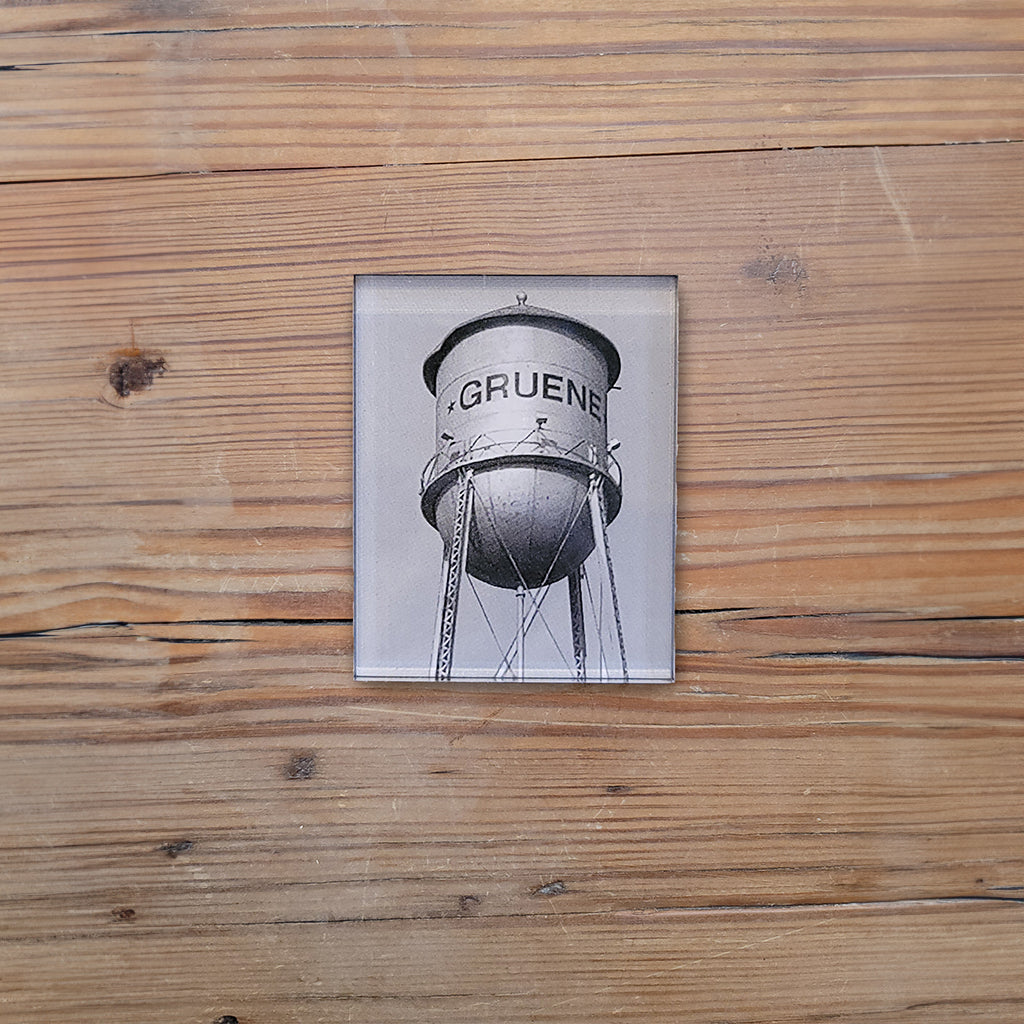 Gruene Water Tower Blk/Wht Acrylic Cotton Eyed Joe's