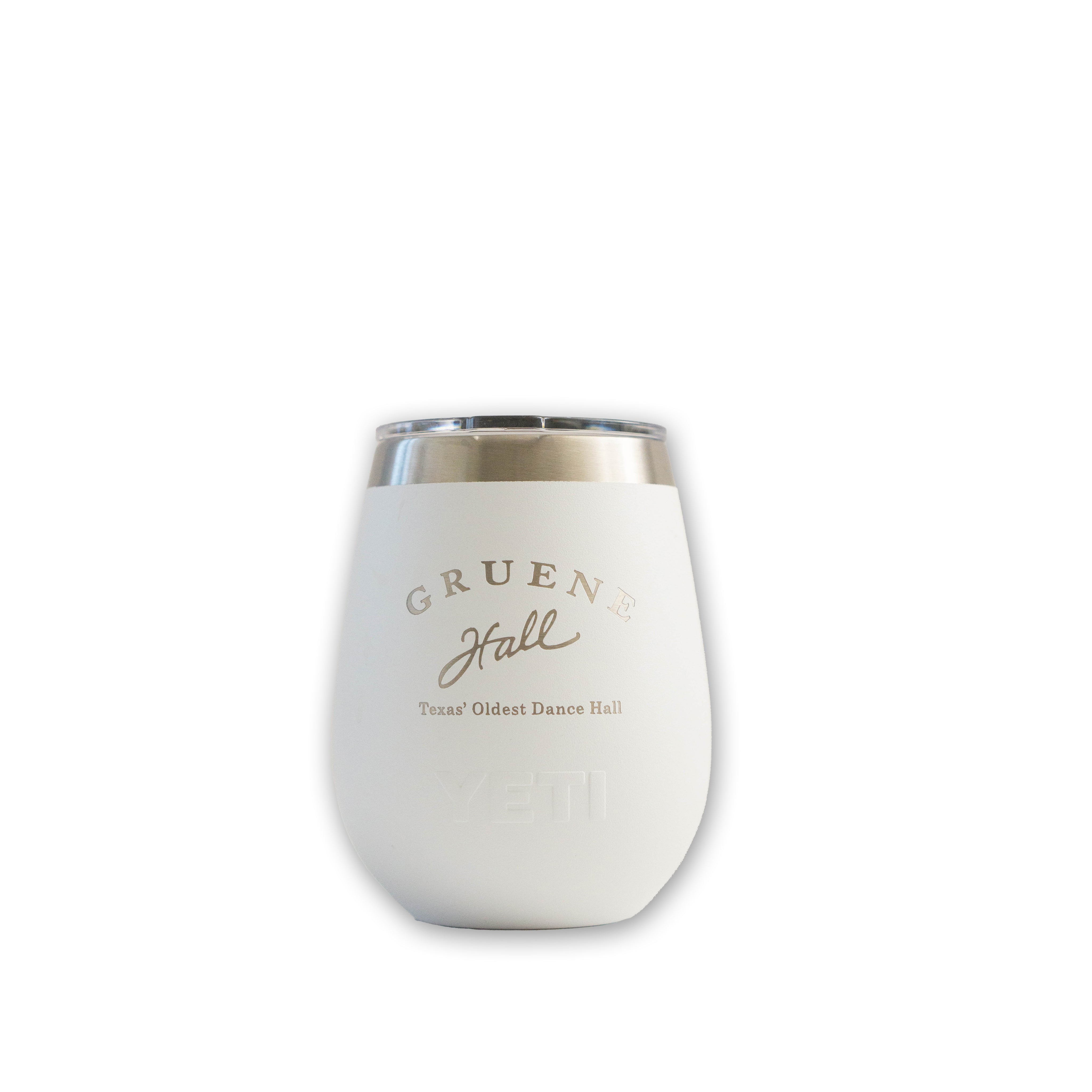 Gruene Hall Logo Yeti Wine Rambler 10oz