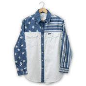 Women's Pieced Boyfriend Snap Shirt by Wrangler #112362252