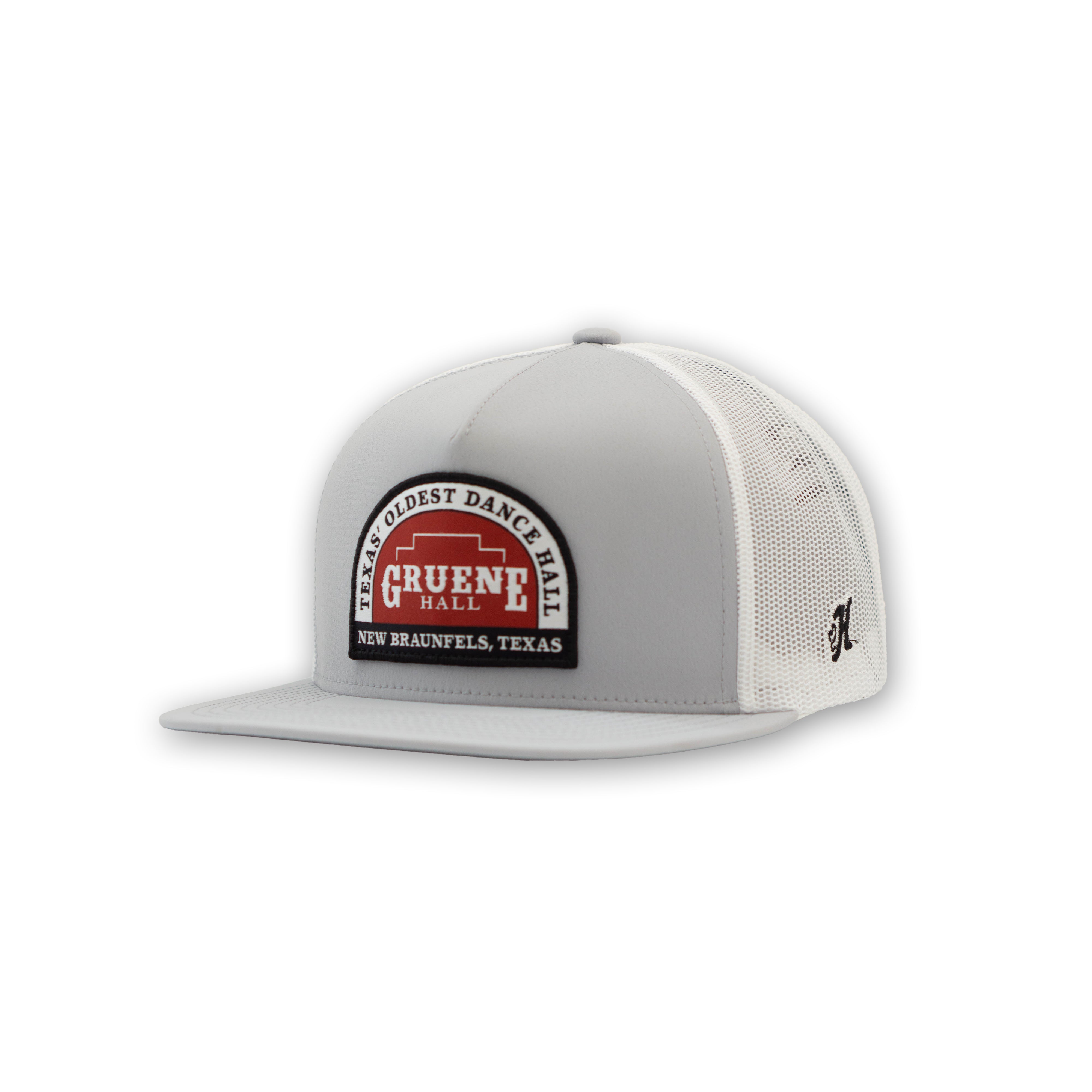 Hooey x Gruene Hall Rounded Patch Cap #GH2505T-GYWH