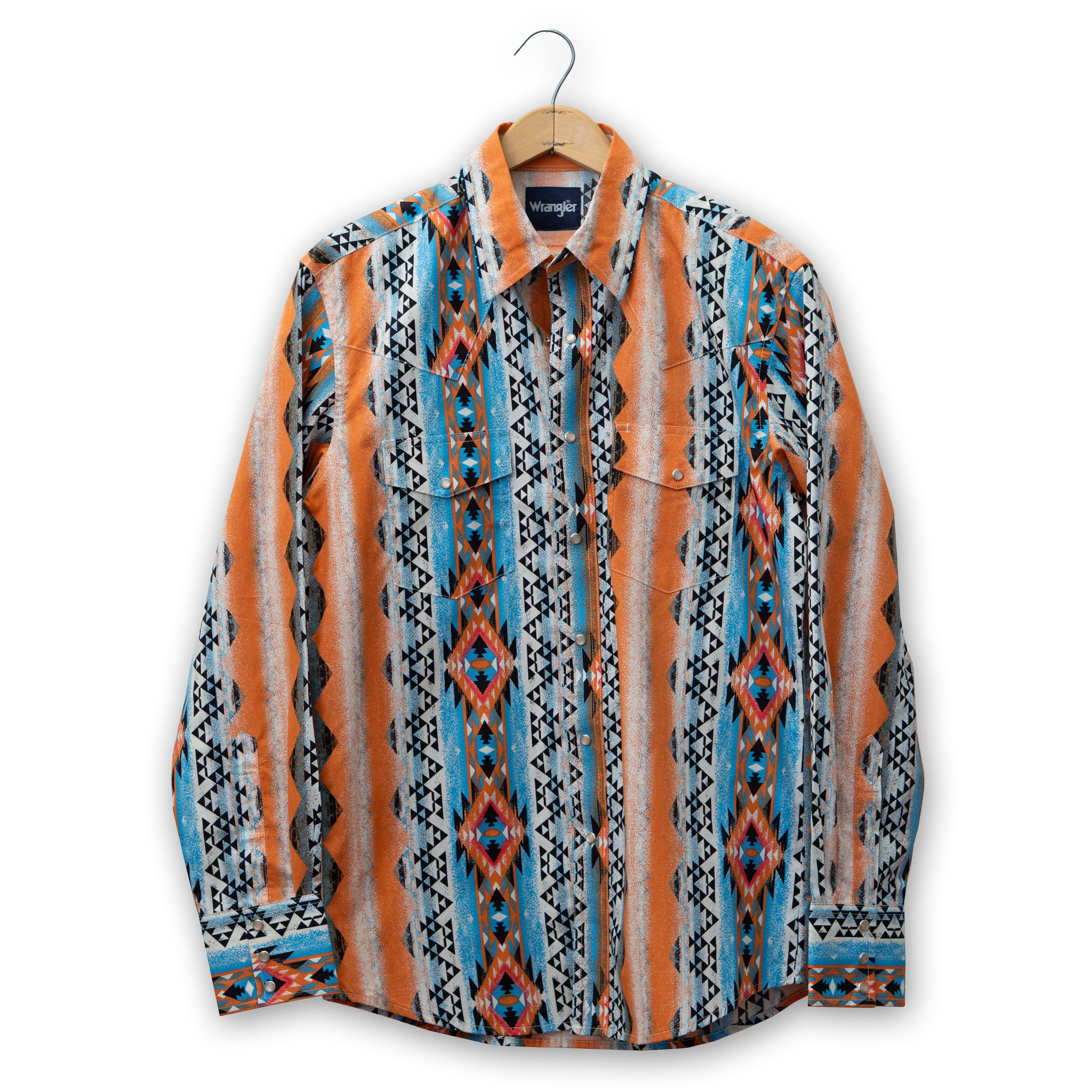 Checotah Long Sleeve Snap Shirt by Wrangler #112365887