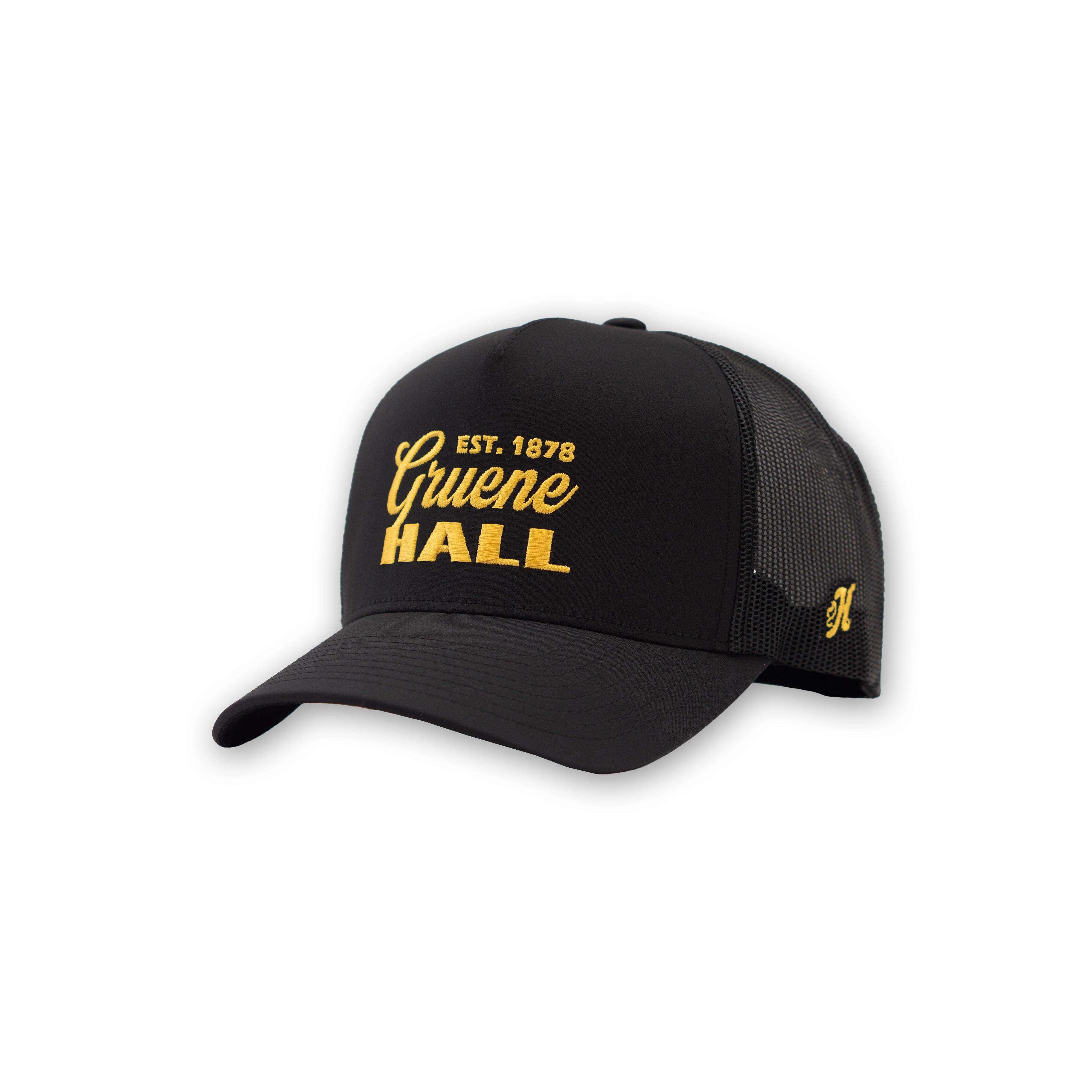 Hooey x Gruene Hall Embroidered Cap #GH2504T-BK