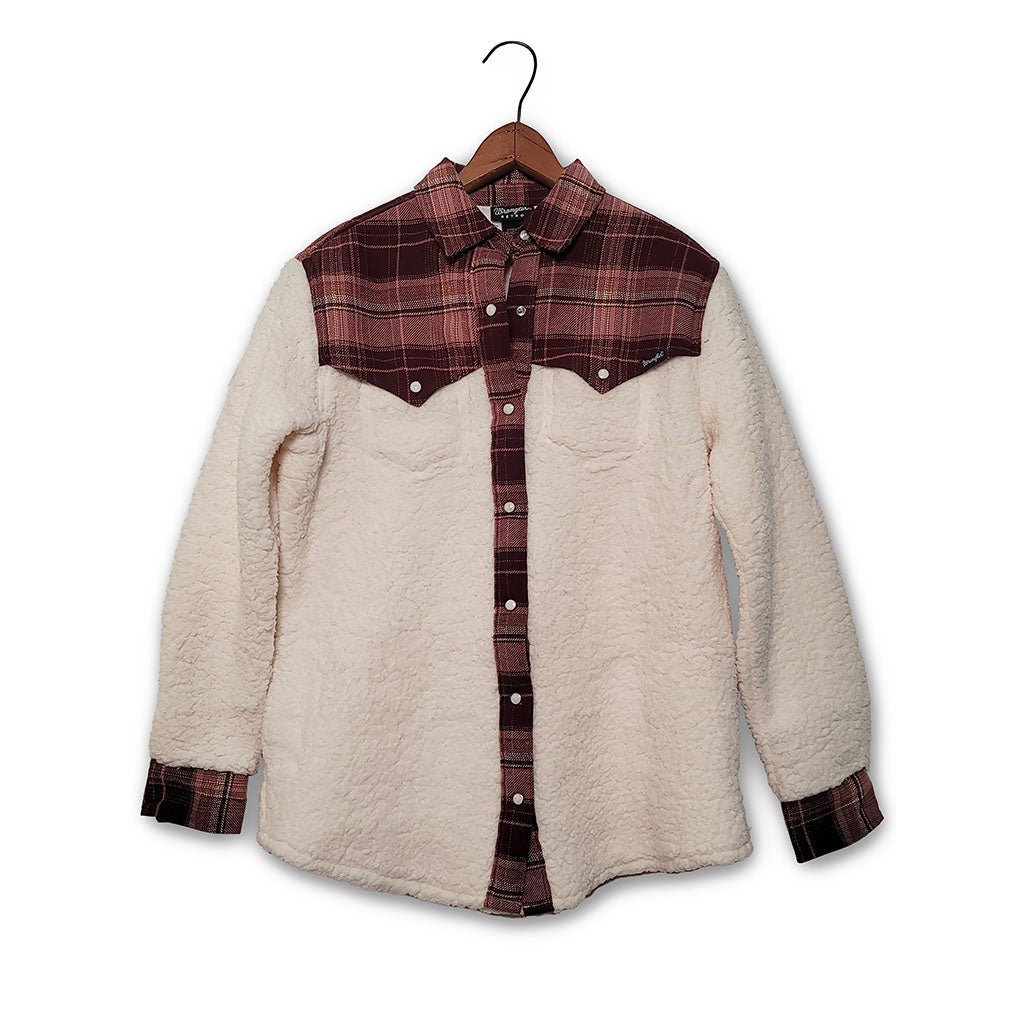 Sherpa Shirt Jacket by Wrangler #112339479