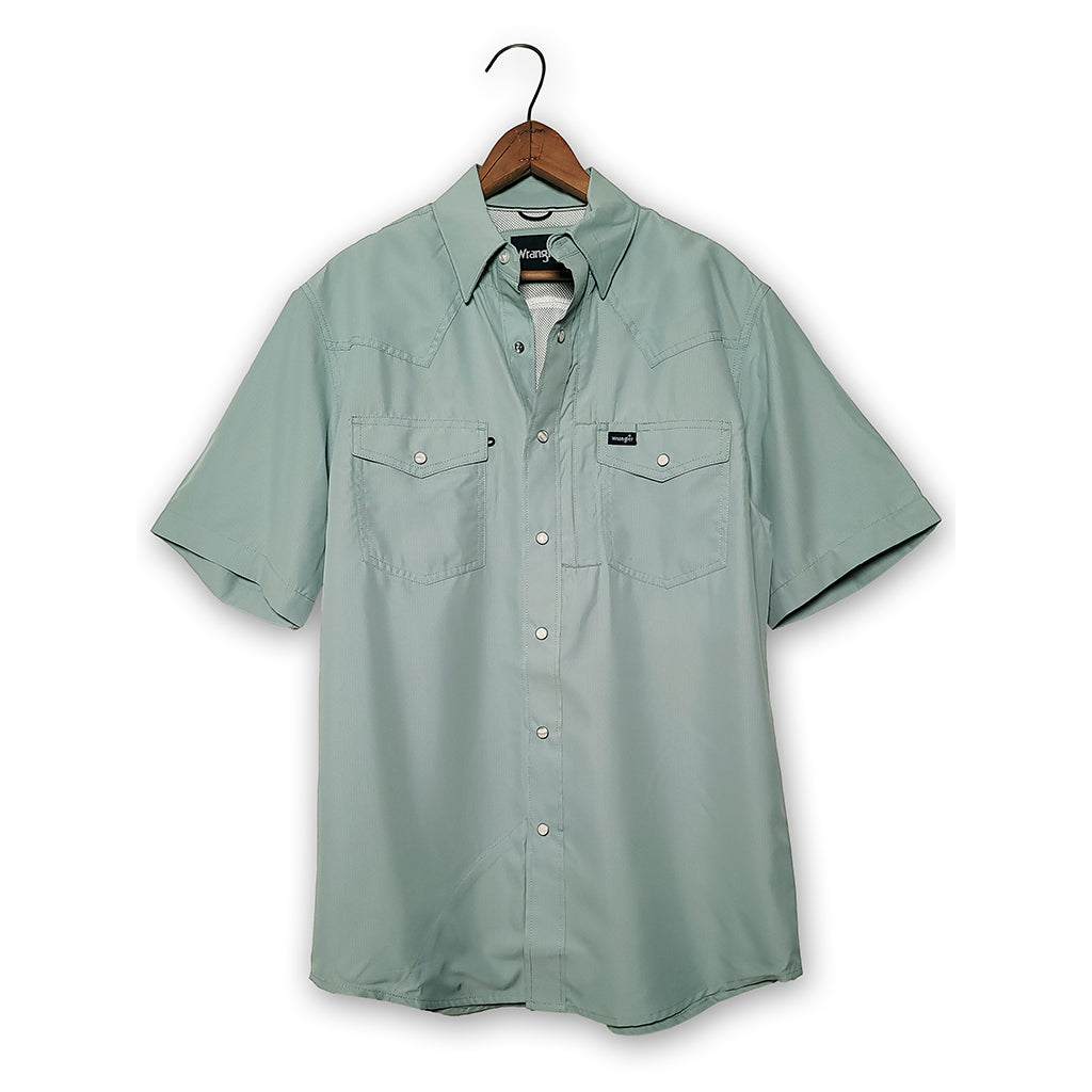 Performance Snap Short Sleeve Shirt by Wrangler #112344572