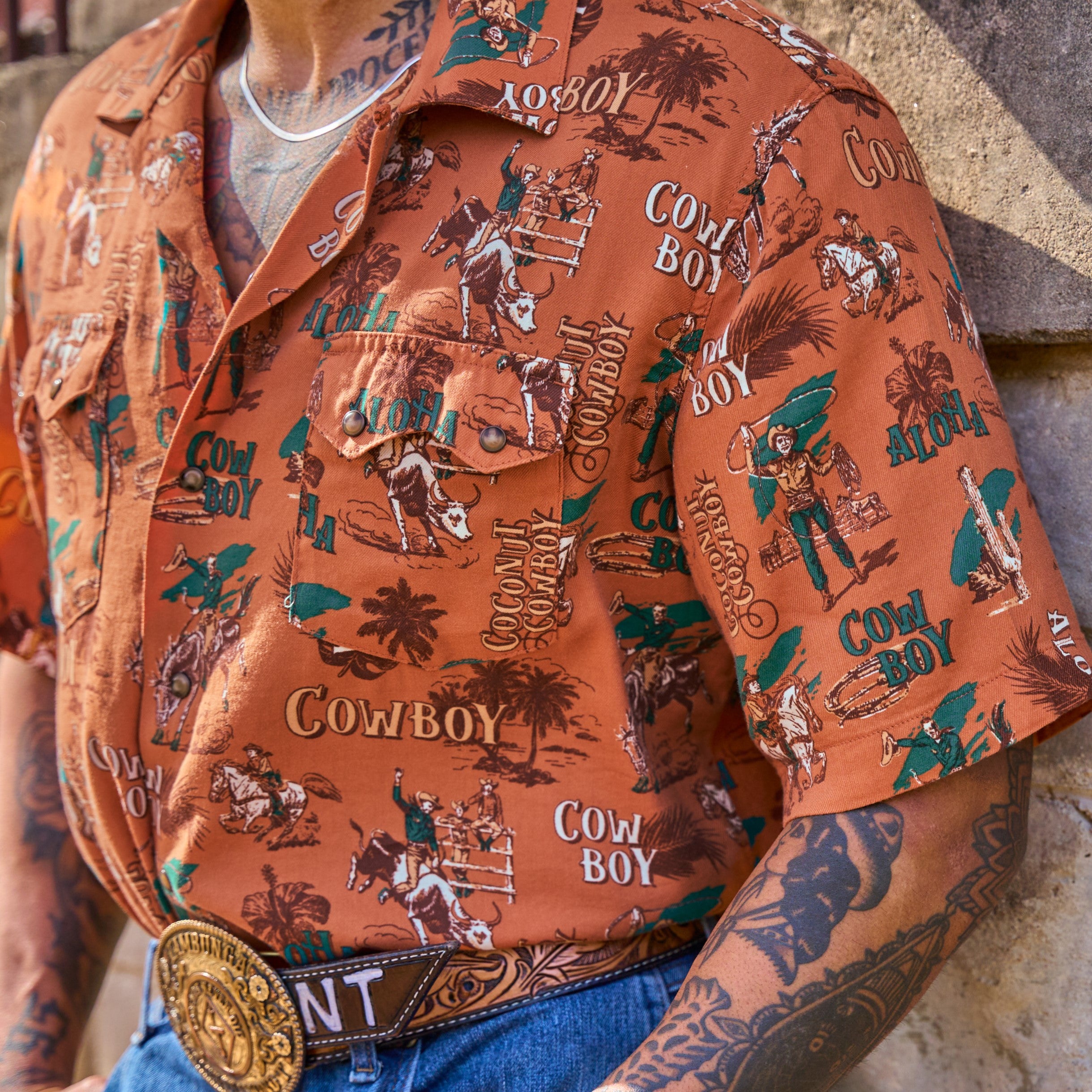Coconut Cowboy Snap Camp Shirt by Wrangler #112359531