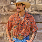 Coconut Cowboy Snap Camp Shirt by Wrangler #112359531
