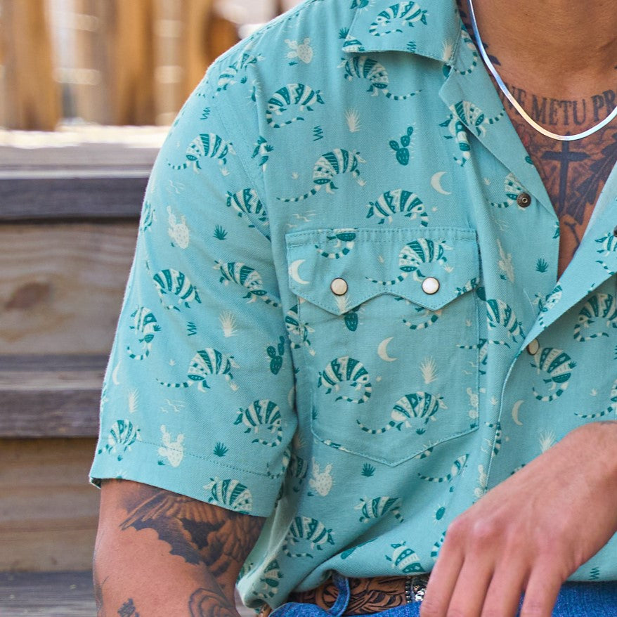 Coconut Cowboy Snap Camp Shirt by Wrangler #112359532