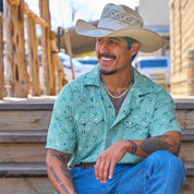 Coconut Cowboy Snap Camp Shirt by Wrangler #112359532