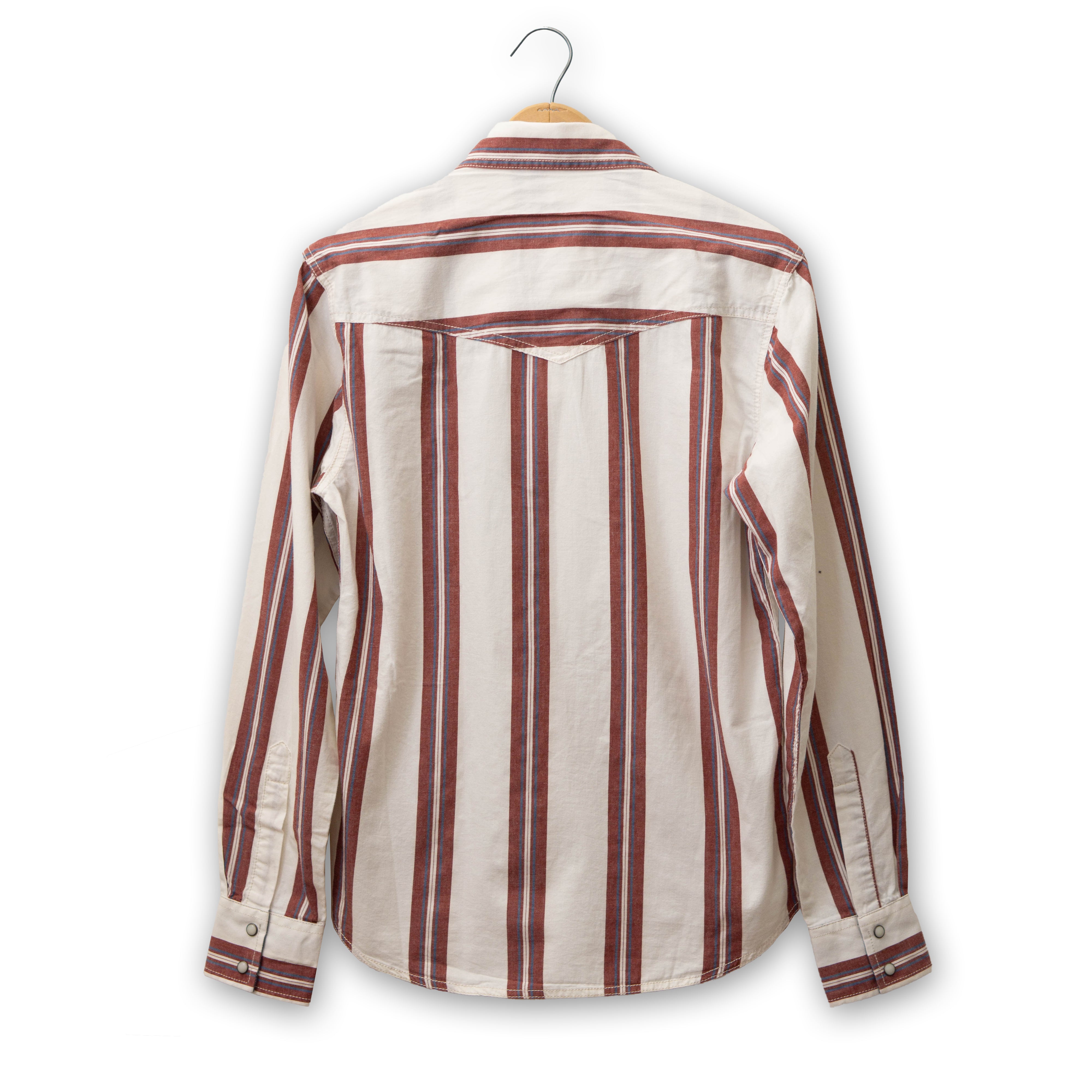 Vintage-Inspired Brushpopper Snap Shirt by Wrangler #112359922