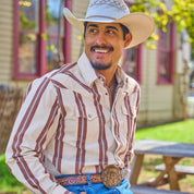 Vintage-Inspired Brushpopper Snap Shirt by Wrangler #112359922