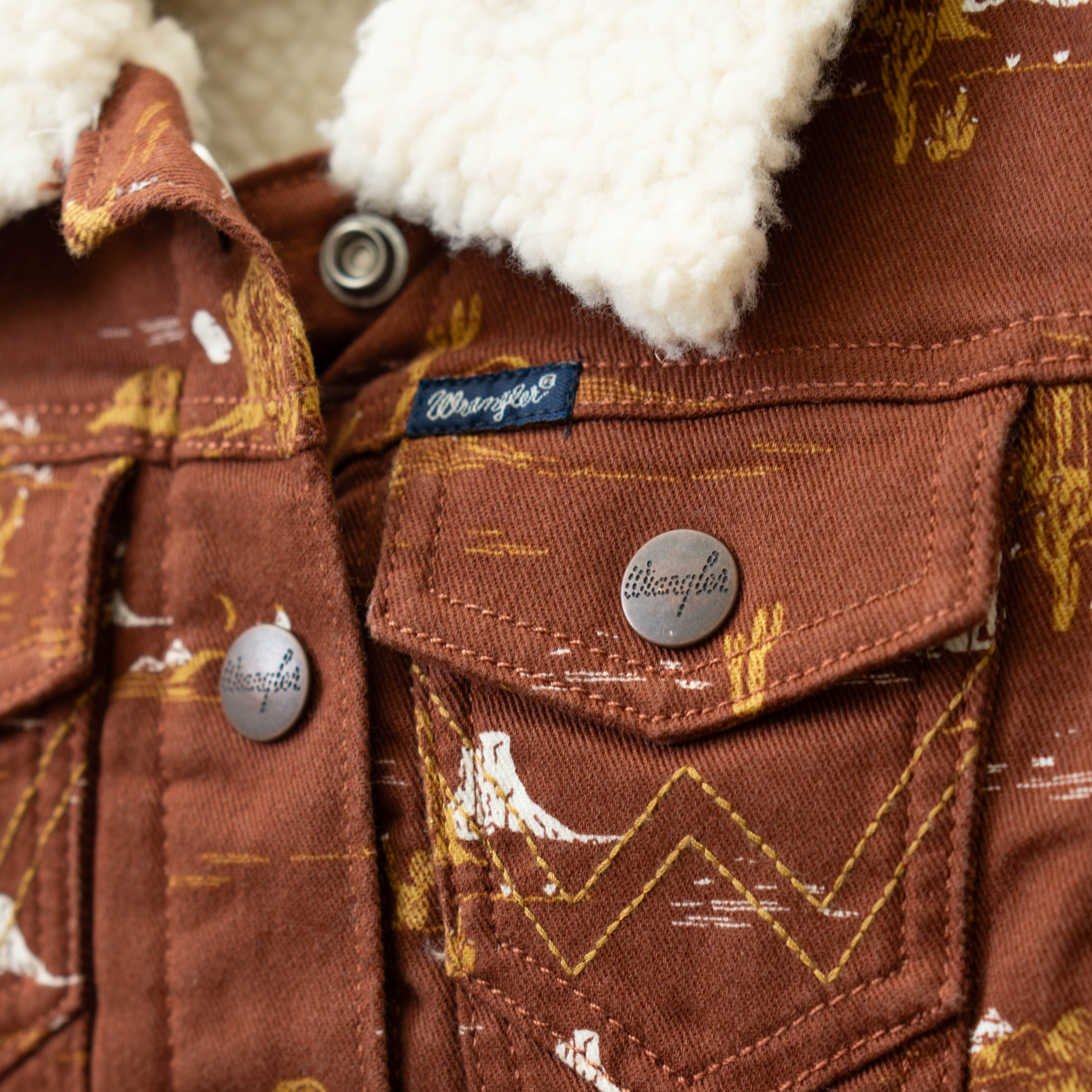 Youth Southwest Sherpa Denim Jacket by Wrangler #112367480