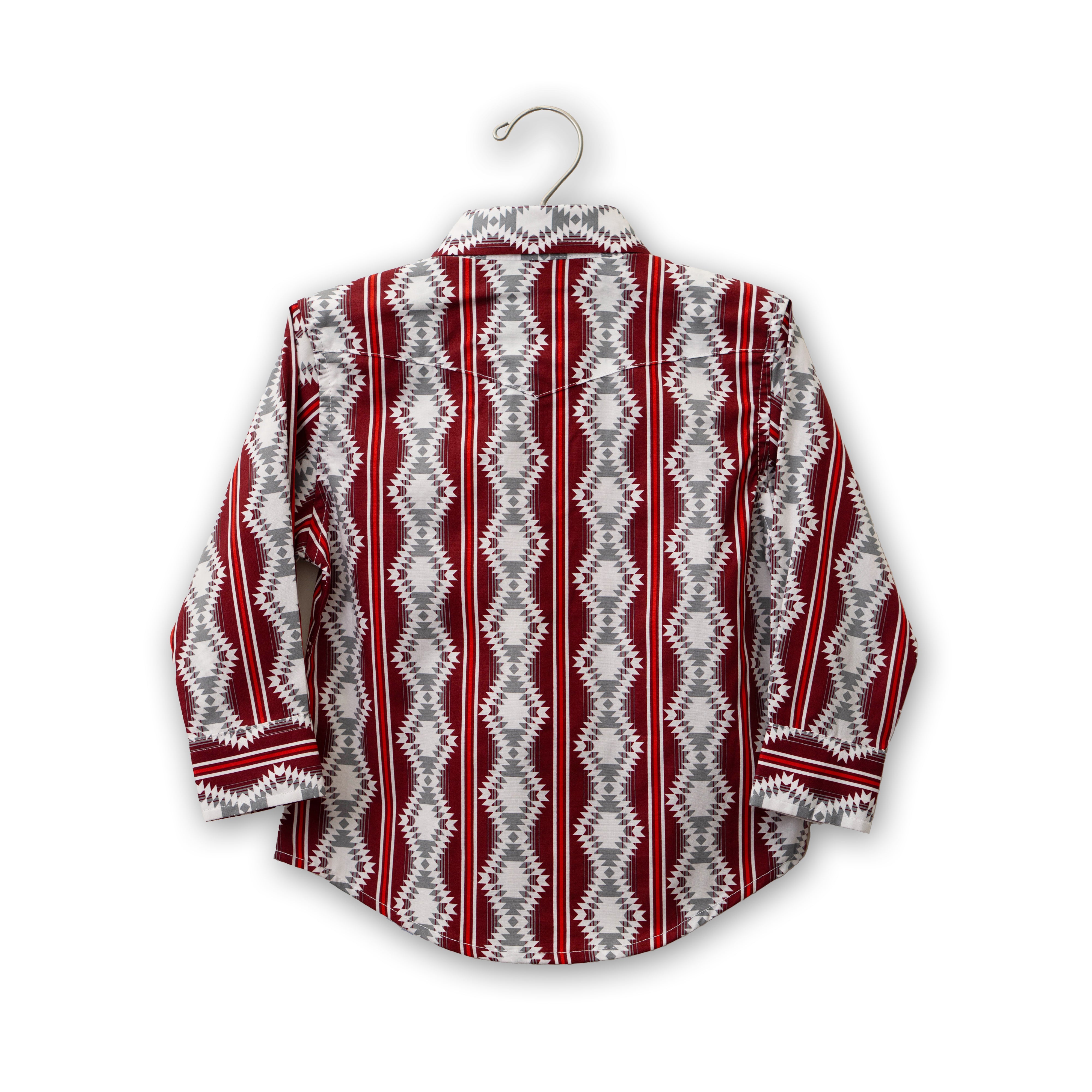 Youth Checotah Long Sleeve Snap Shirt by Wrangler #112367719