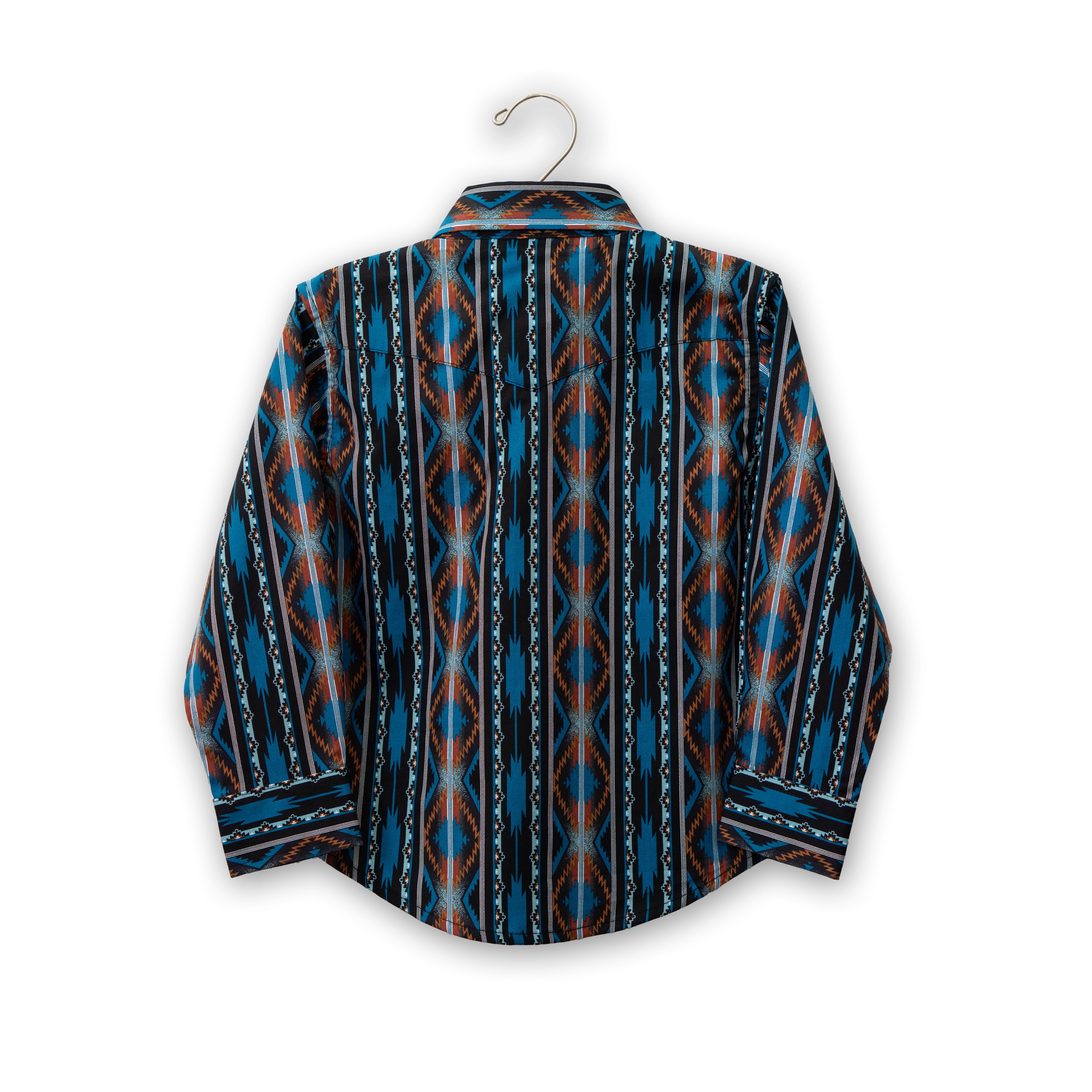 Youth Checotah Long Sleeve Snap Shirt by Wrangler #112367720