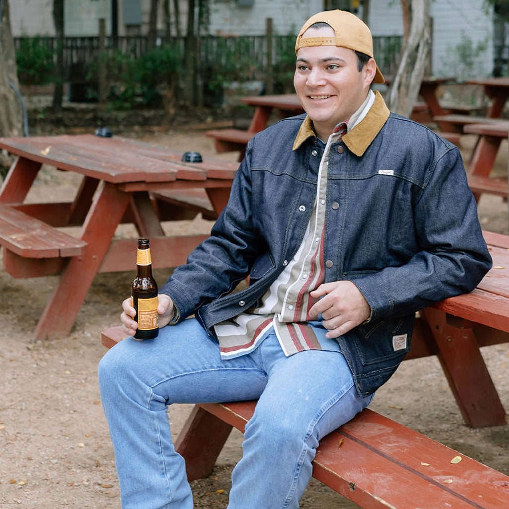 Filson x Wrangler Two-Tone Denim Work Jacket #112370284