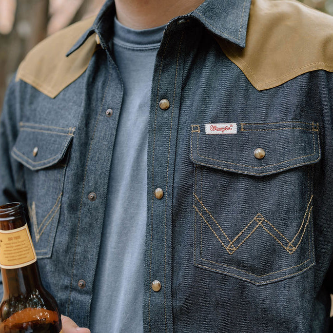 Filson x Wrangler Two-Tone Adventure Snap Shirt #112370357