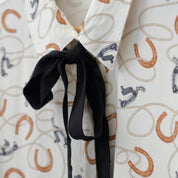 Women's Horseshoe Tie Neck Blouse by Wrangler #112371697