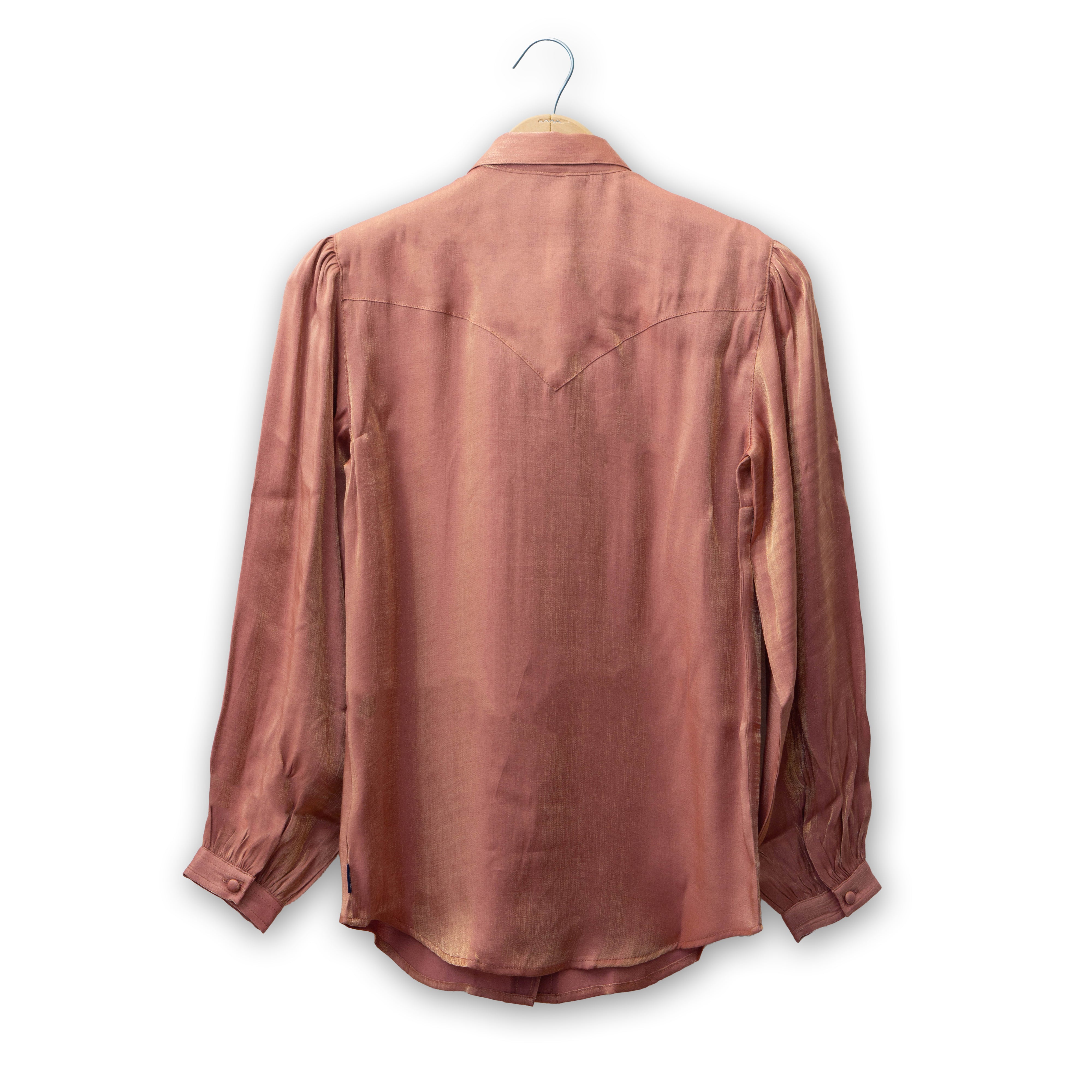 Women's Shimmer Tie Neck Blouse by Wrangler #112371712
